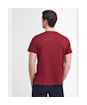 Men's Barbour Durness Pocket Tee - Highland Red