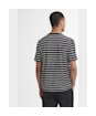 Men's Barbour International Bernie Stripe Cotton T-Shirt - Black