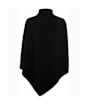 Women's Holland Cooper Roll Neck Knitted Cape - Black