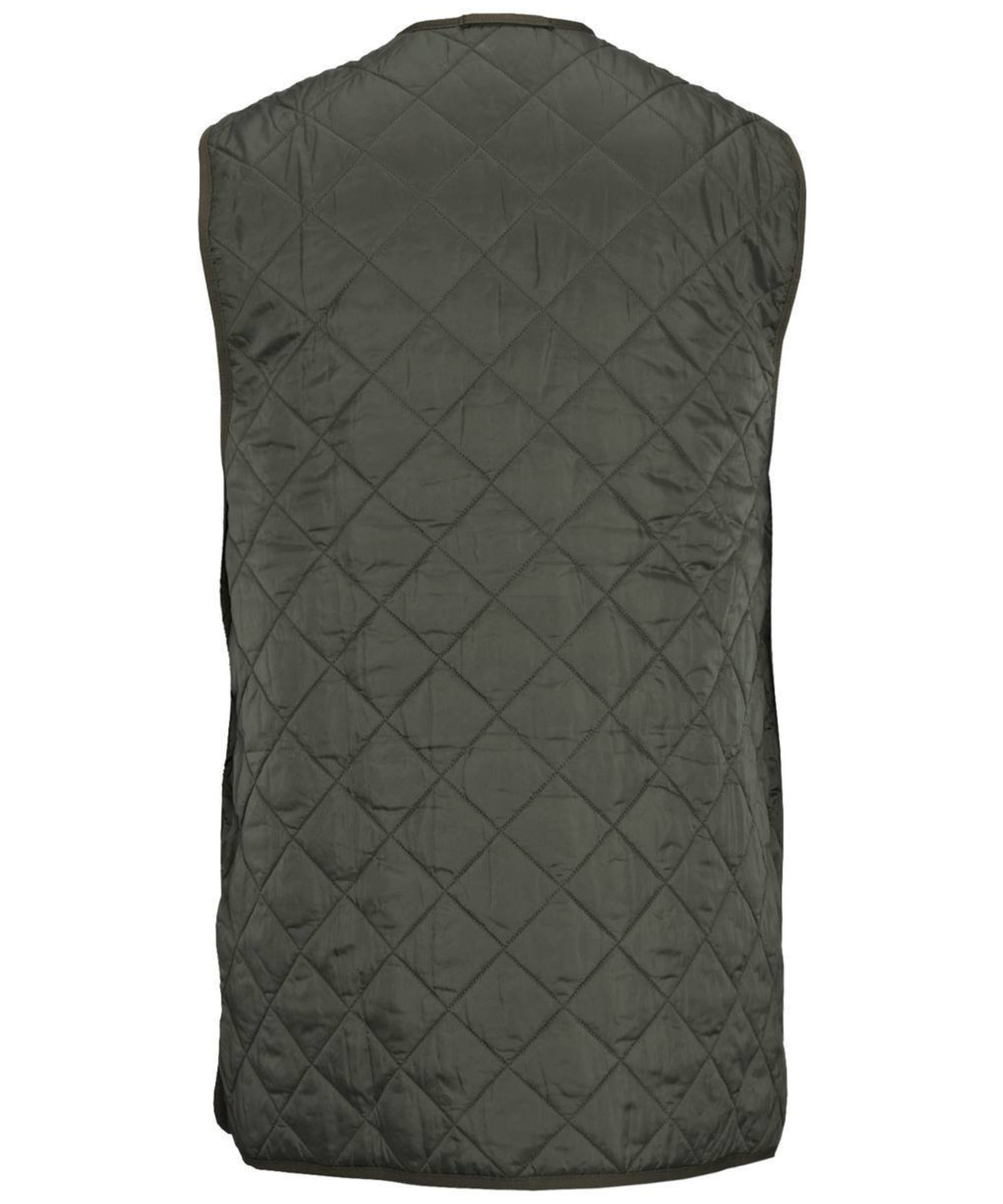 トップス BARBOUR QUILTED WAISTCOAT/ZIP 36 Barbour Quilted Waistcoat Zip-In Liner Black/Modern Tartan