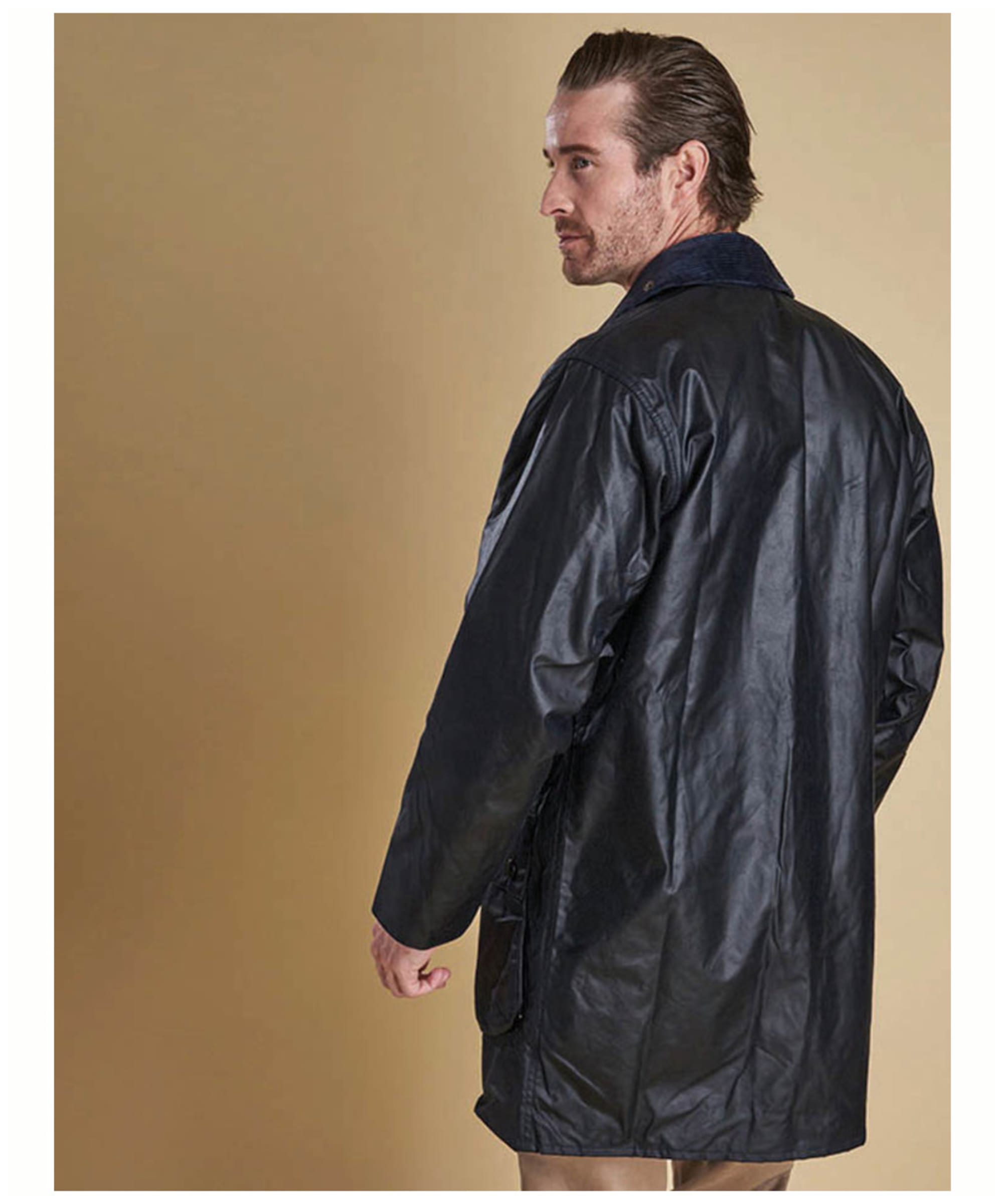 Men's Barbour Border Waxed Jacket Men's Barbour Border Waxed Jacket