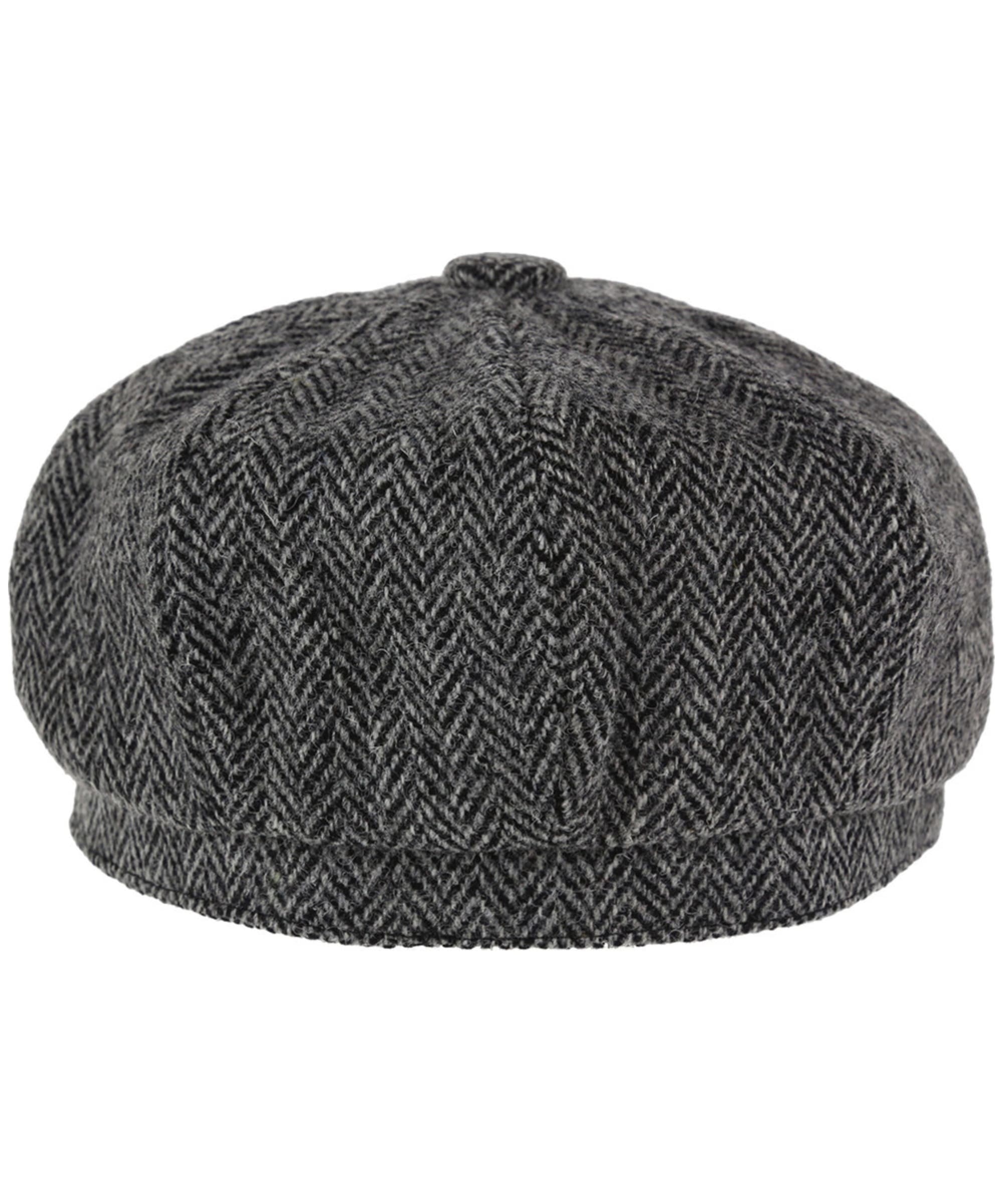 Heather Scott Harris Tweed Newsboy Cap