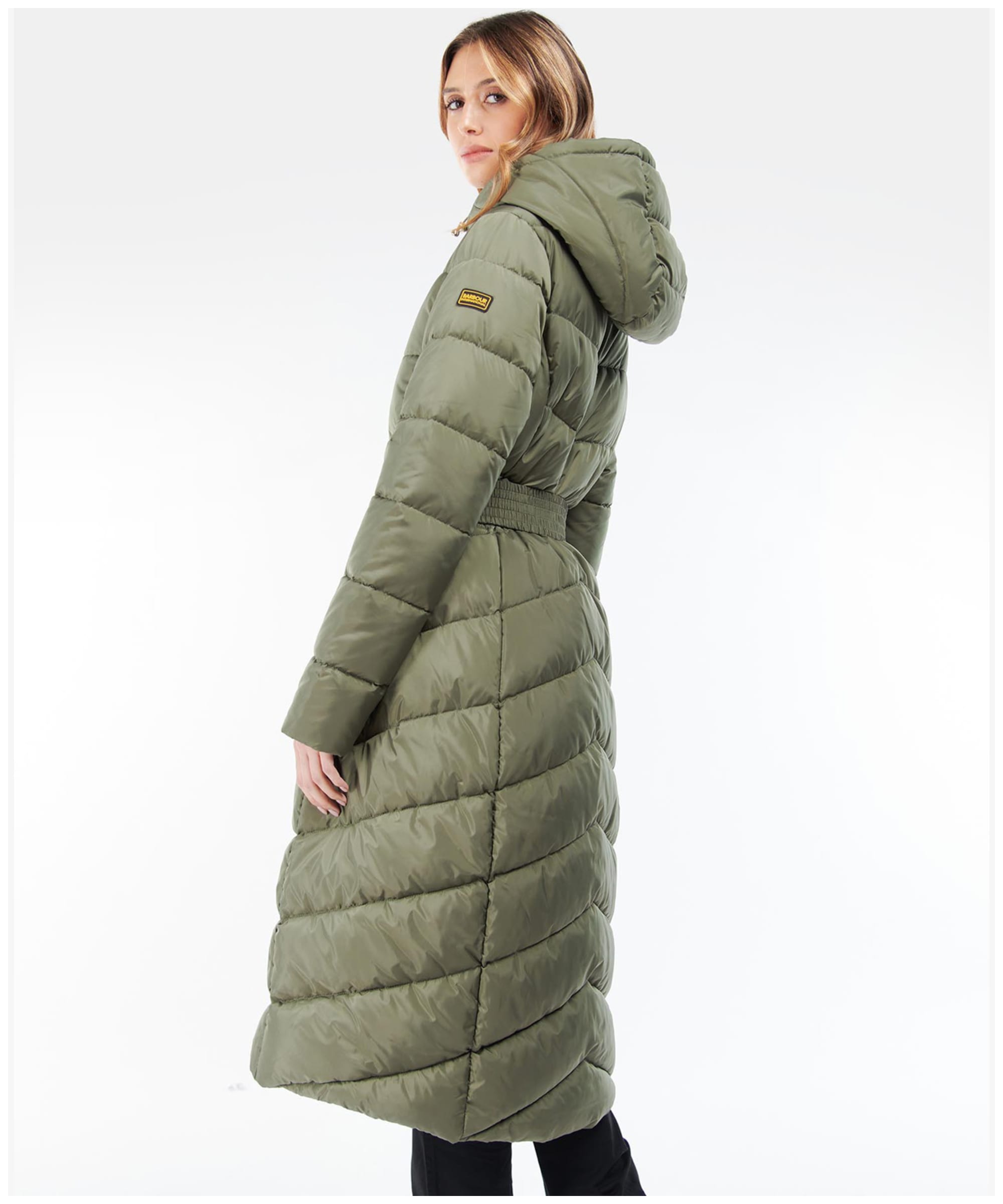 Ladies 'Barbour' Black Quilted Riding Outdoor Jacket Fleece Lined UK 6/8 main image 0
