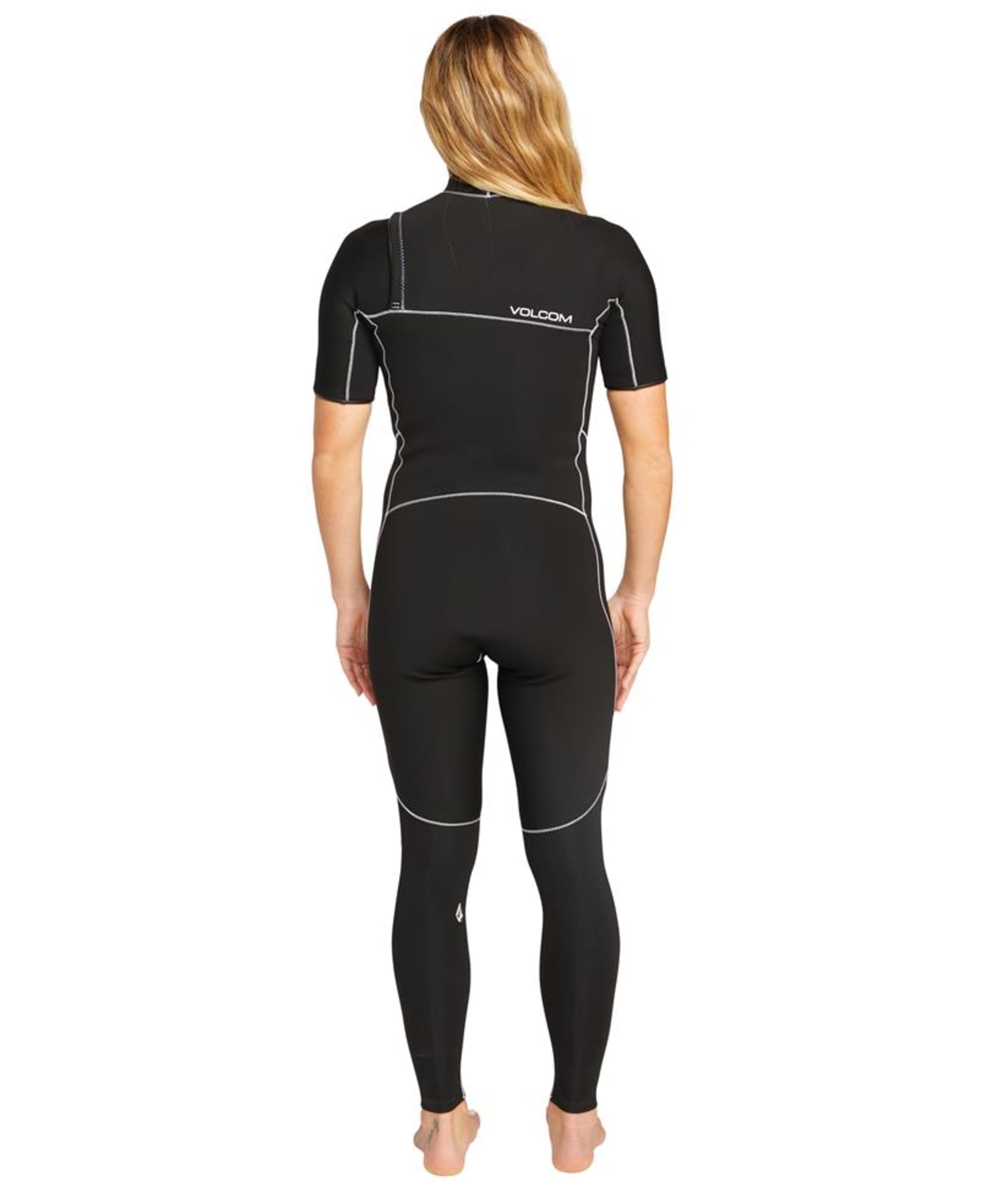 Women's Volcom 2mm Chest Zip Short Sleeve Fullsuit