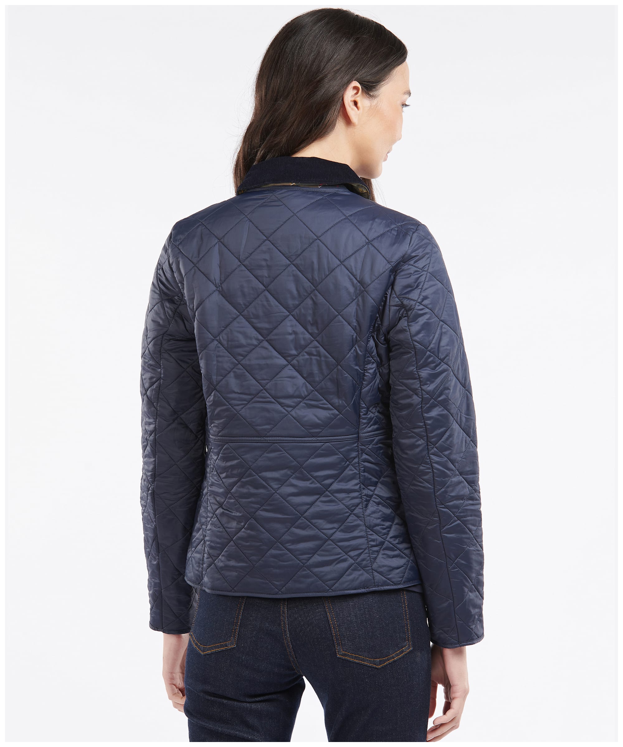Barbour｜JACKETS (Deveron Polarquilt Jacket - Navy/Navy Women's Barbour Deveron Polarquilt Jacket