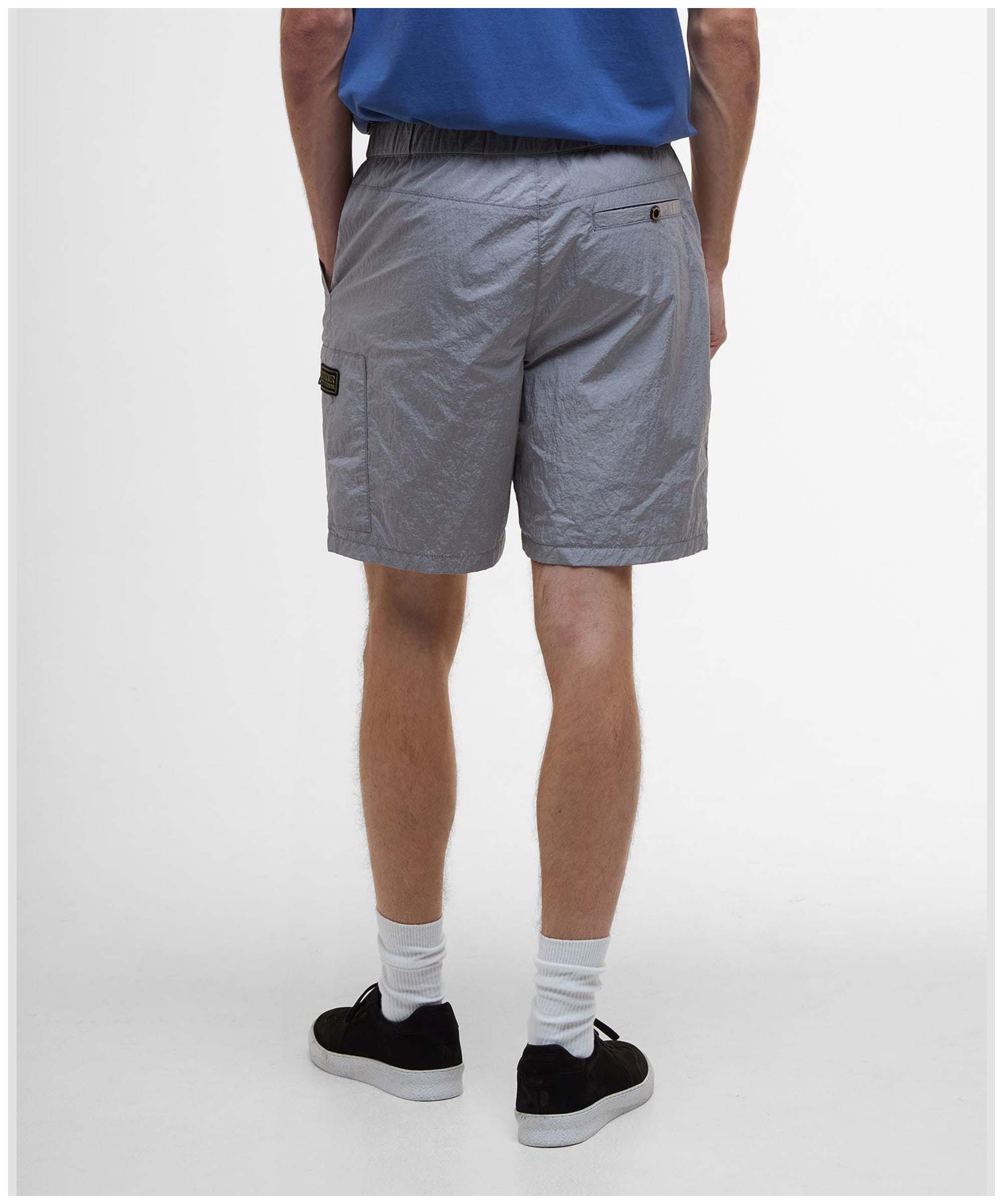 BARBOUR Mens Blue Drawstring, Classic Fit Shorts
