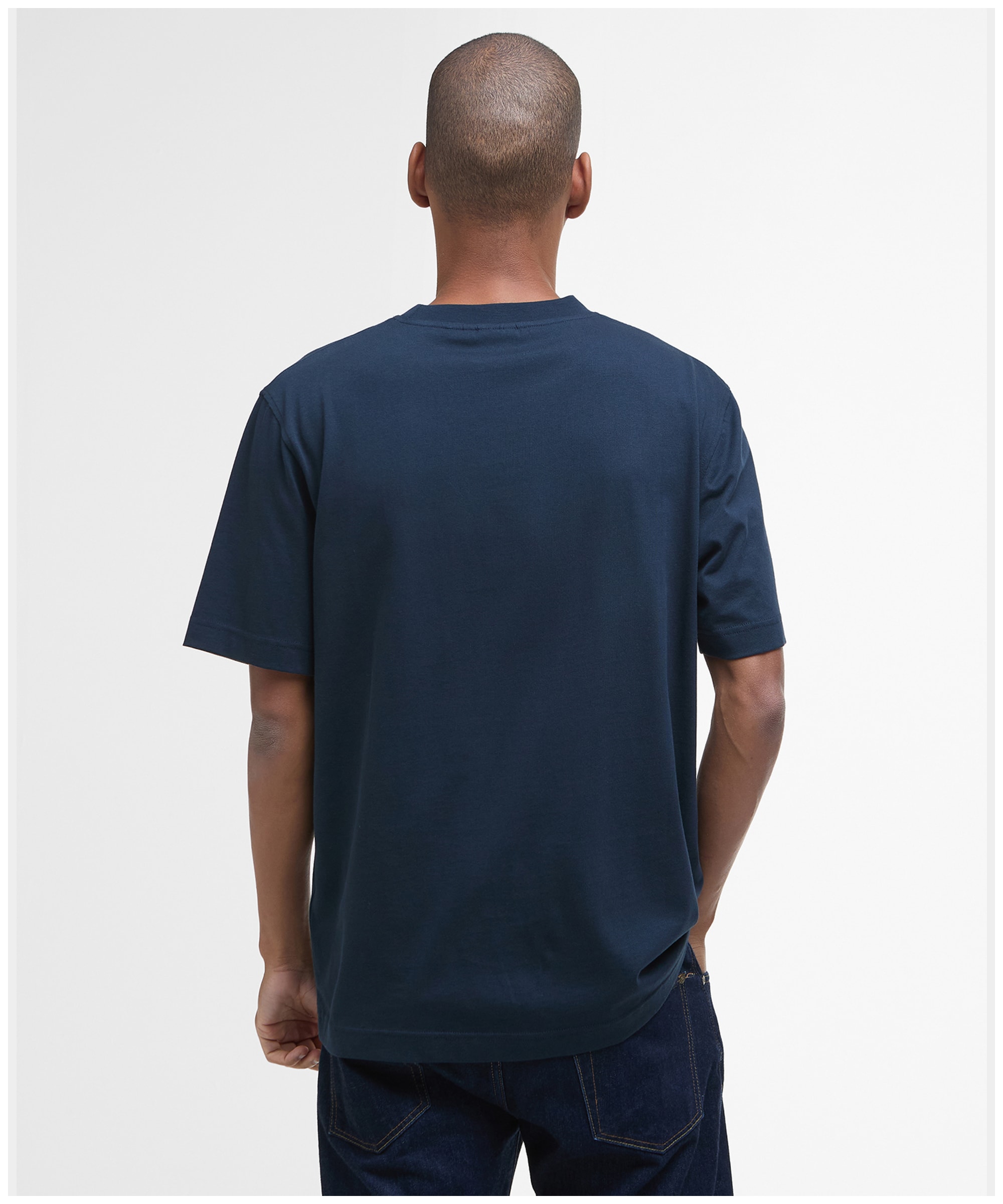 Tシャツ・カットソー BARBOUR Men T-shirt Blue MTS1418 NY91 BARBOUR：Tシャツ メンズ - ブルー | GIGLIO.COMオンラインの