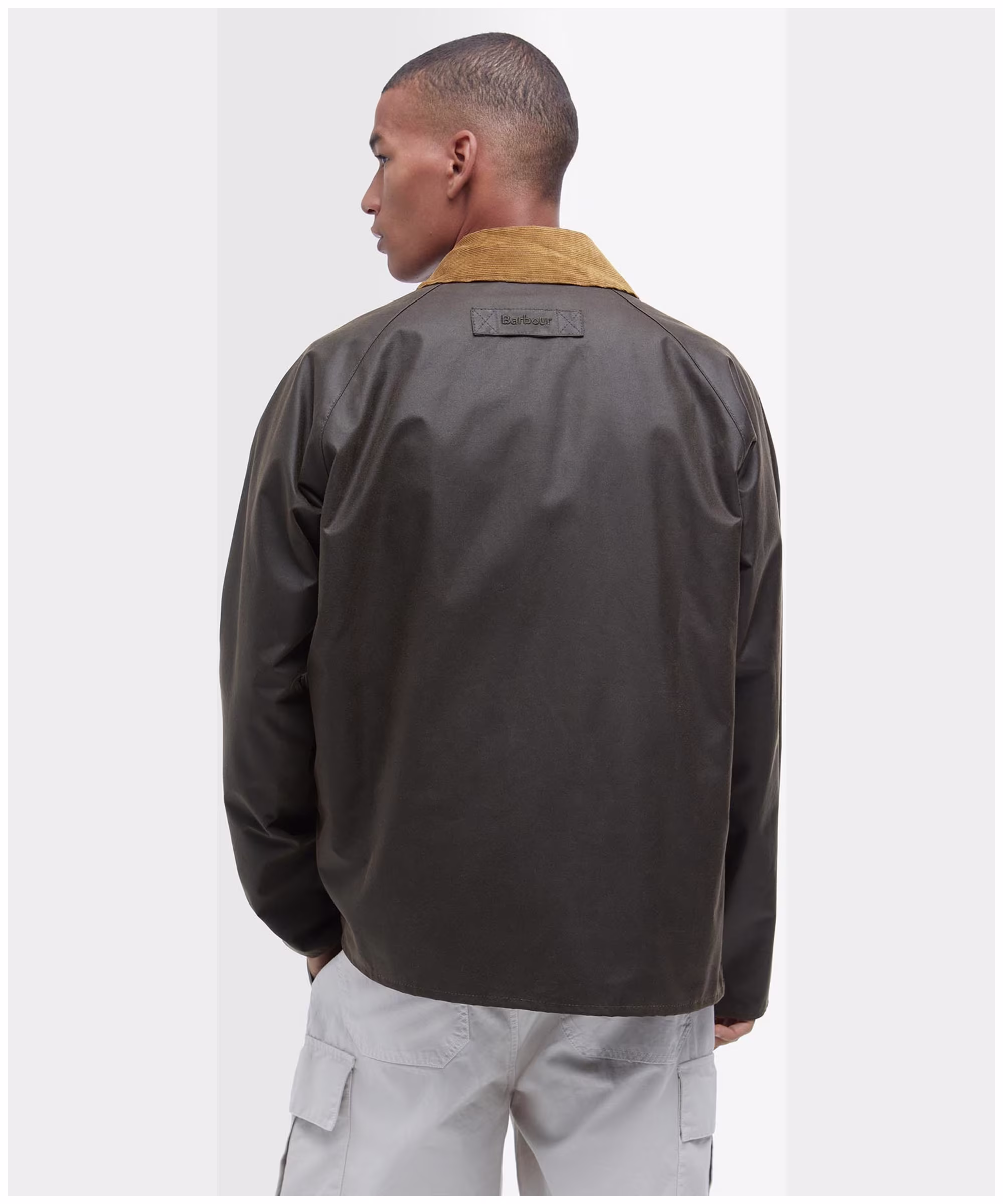 Barbour　spey　S Barbour Men's SL Spey Wax Jacket in Black Barbour