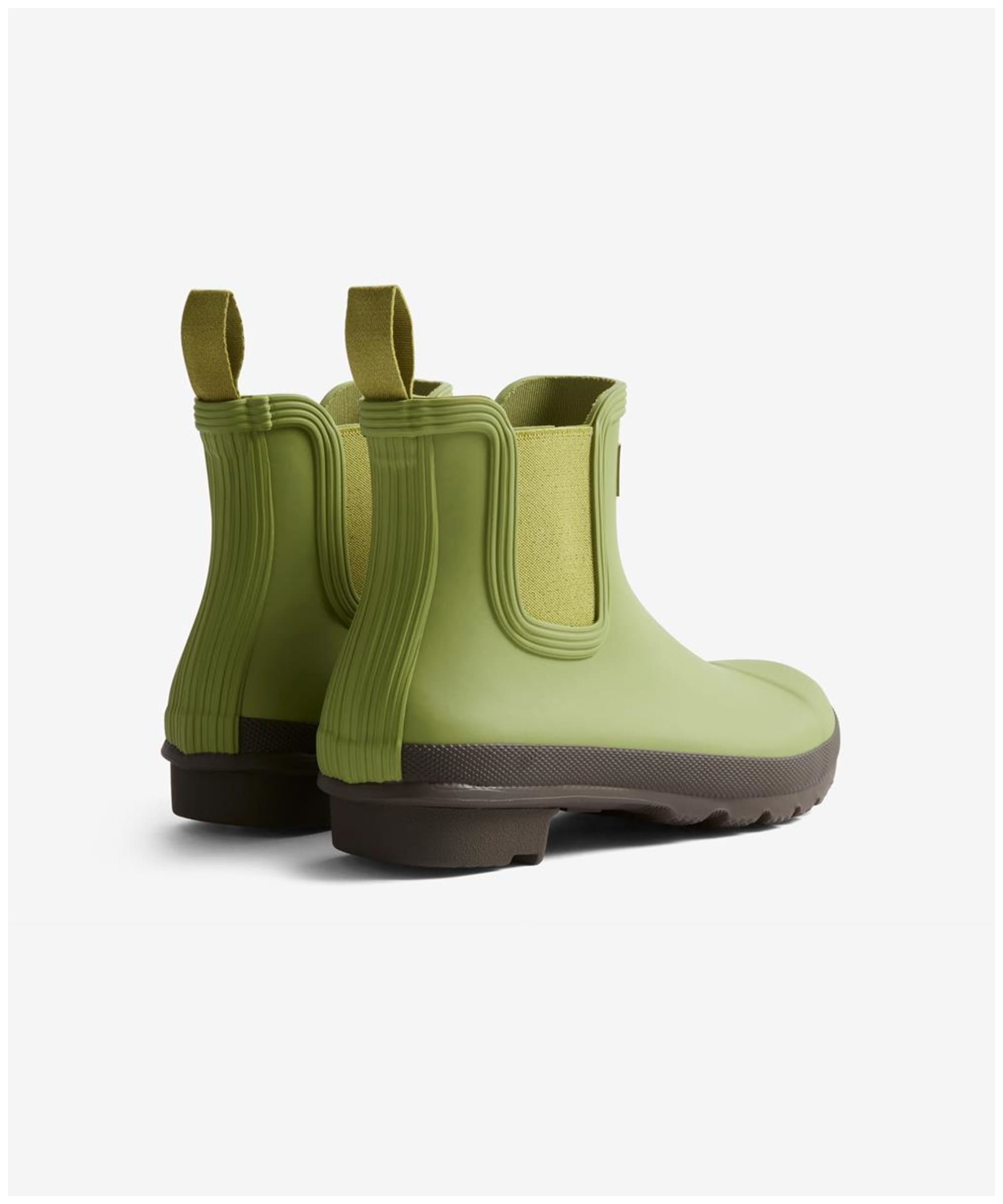 Hunter Women's Original Chelsea Rain Boot - Tri-Color Logo Waterproof Rubber
