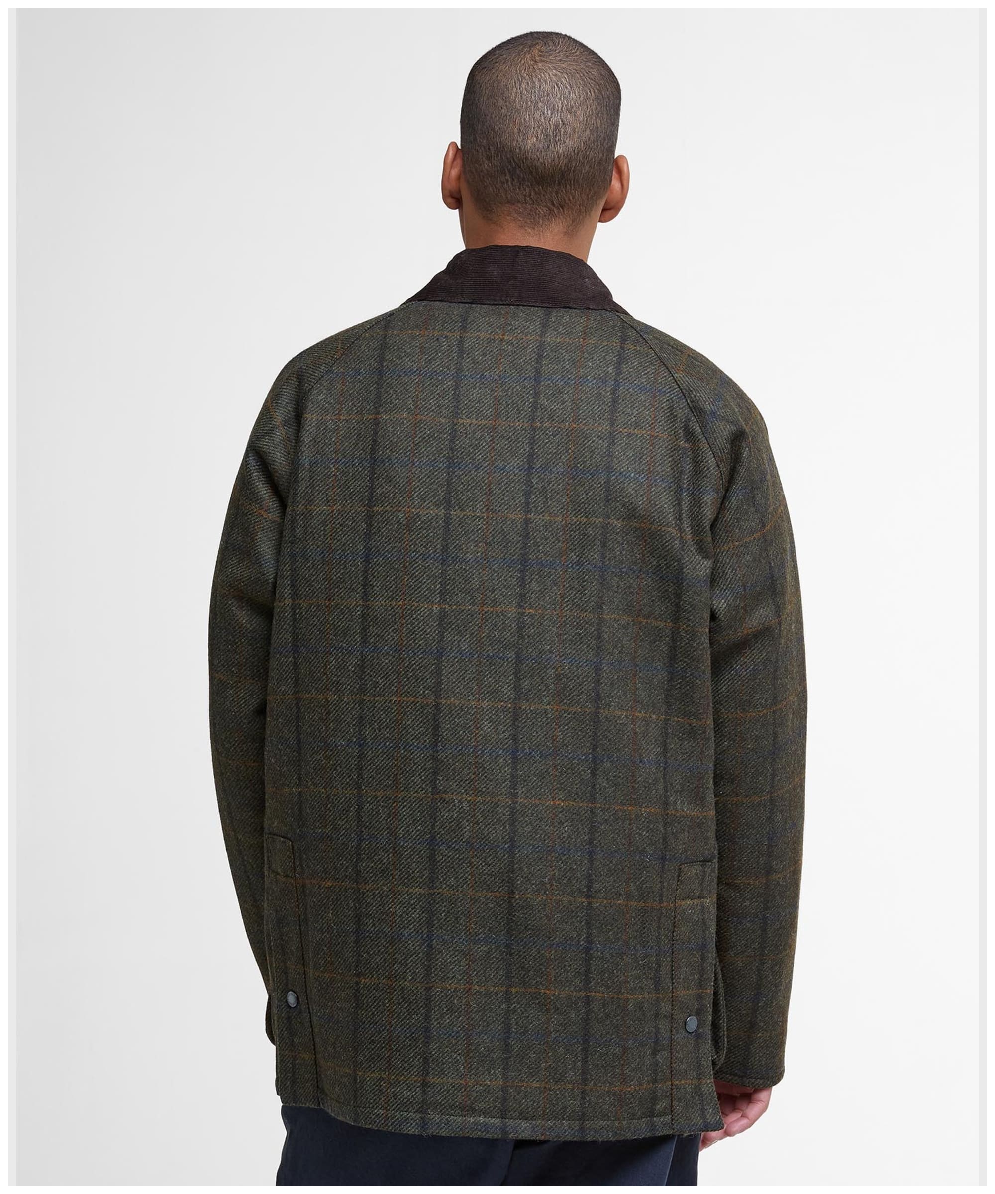 Barbour BEDALE CLASSIC 別注 TWEED グレンチェック BARBOUR Bedale Check Jacket GREEN | Base Blu