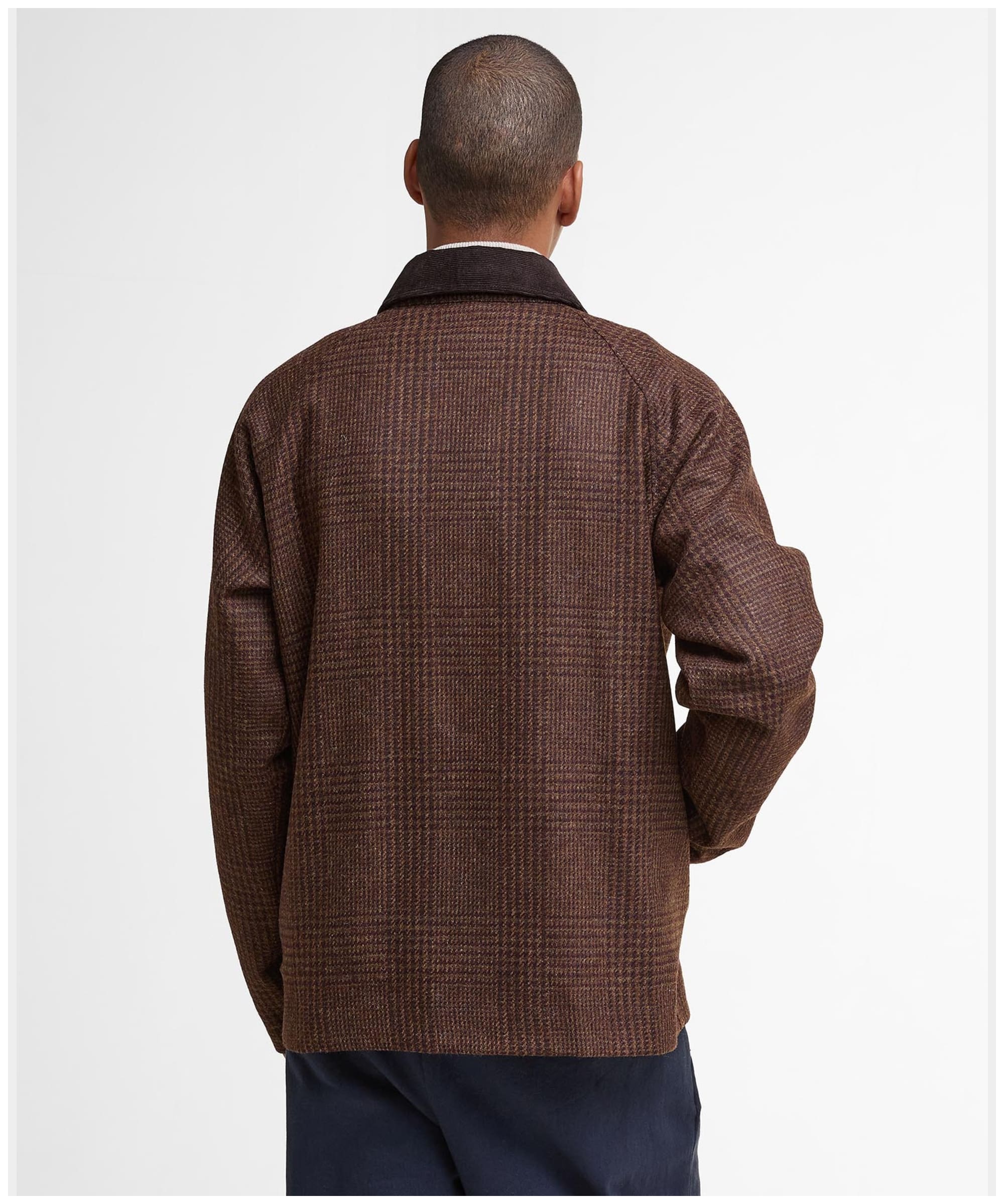 Mens Clothing Barbour Hartland Jacket Tweed Gamefair Barbour Tweed