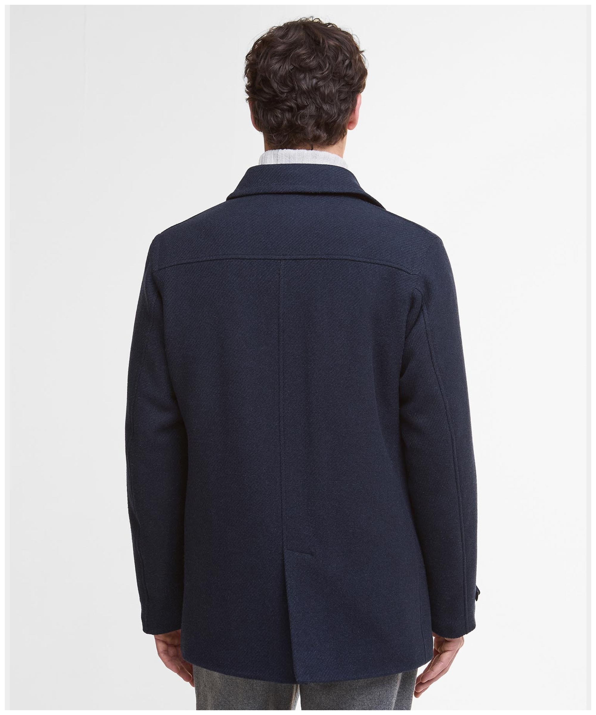 Men's Barbour Newfield Wool Pea Coat