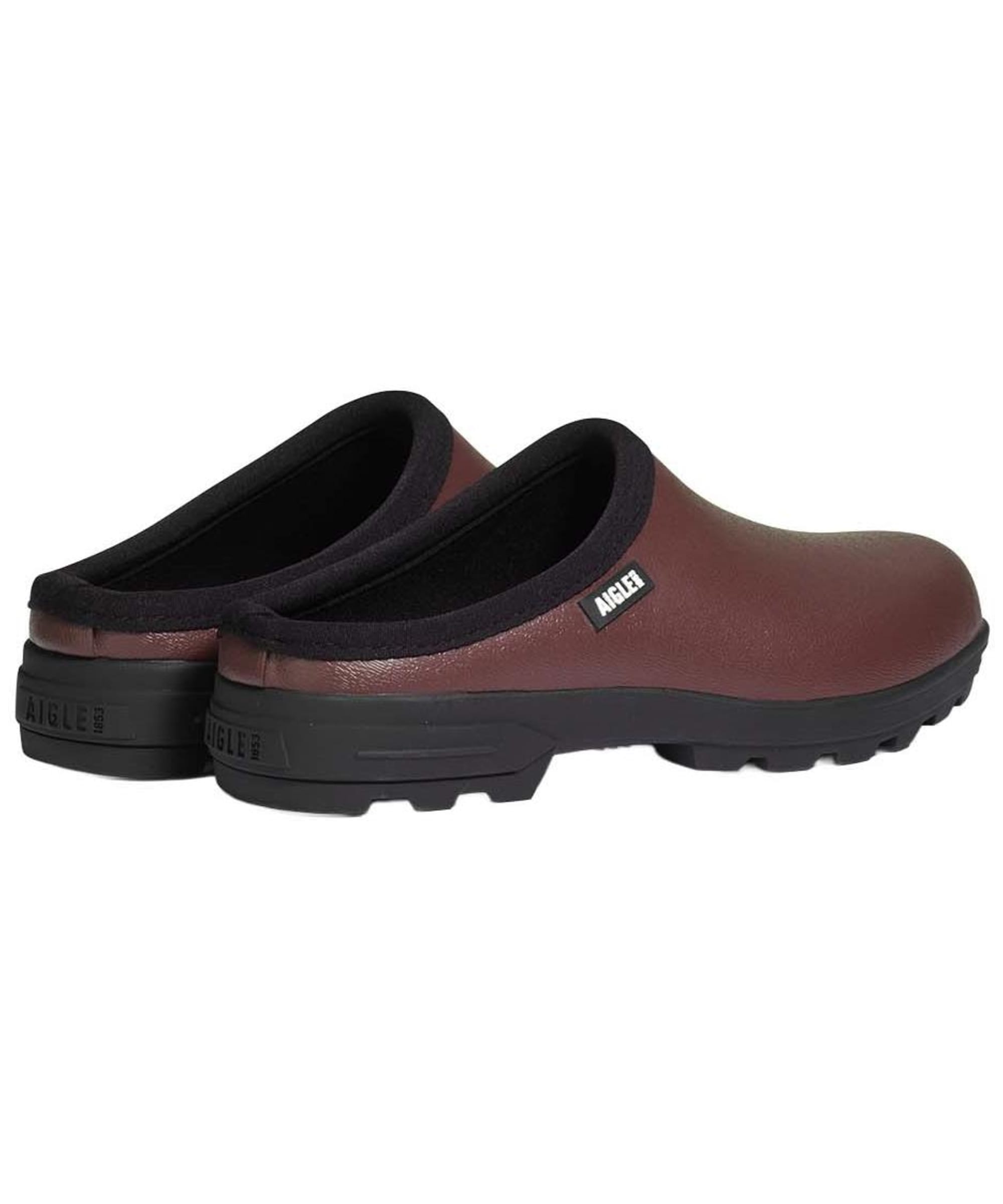 Women's Aigle Lessfor Non-Slip Open Rubber Clogs