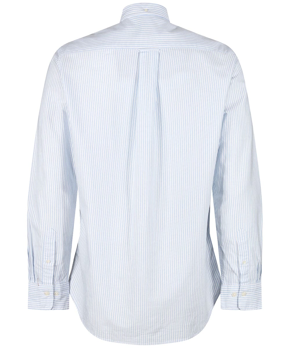 Grey Banker Stripe Formal Shirt for Men – White Contrast Collar & French Cuffs main image 1