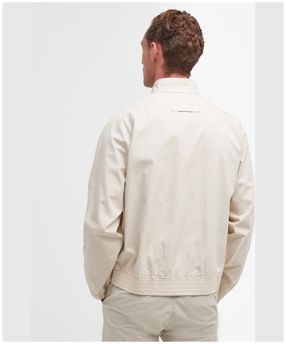 Barbour casual jacket mens white store