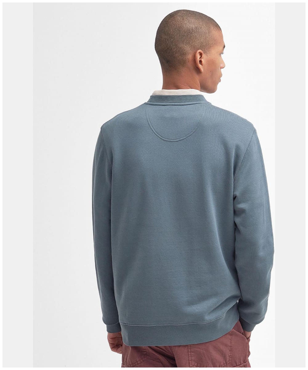 Men s Barbour Danby Logo Crew Neck Sweatshirt