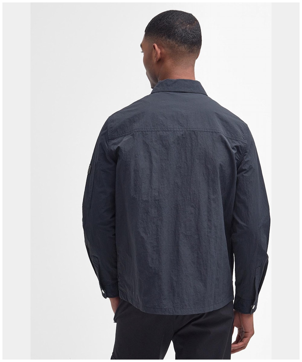 Men s Barbour International Shutter Nylon Overshirt