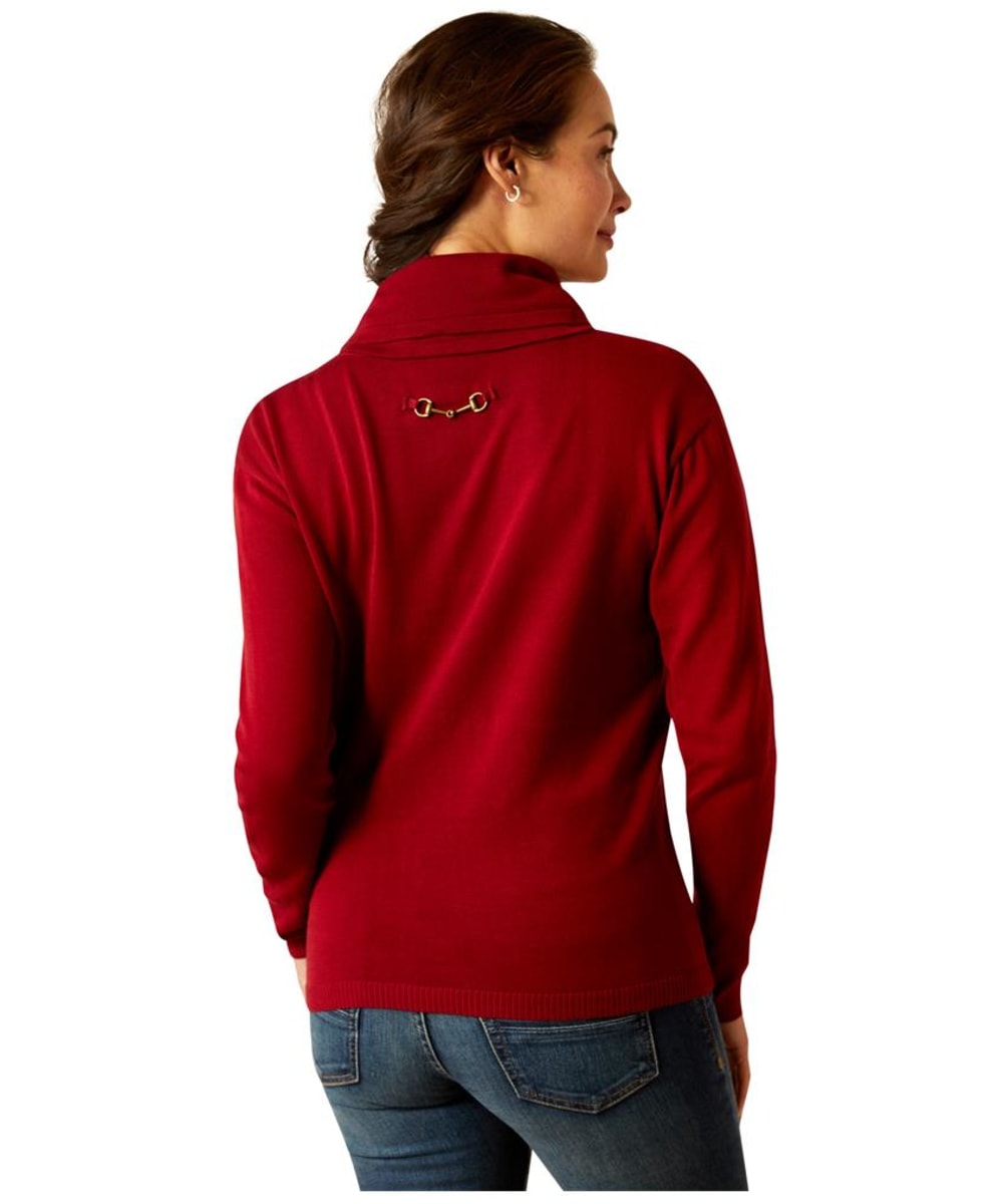 Women s Ariat Lexi Cotton Blend Turtleneck Sweater