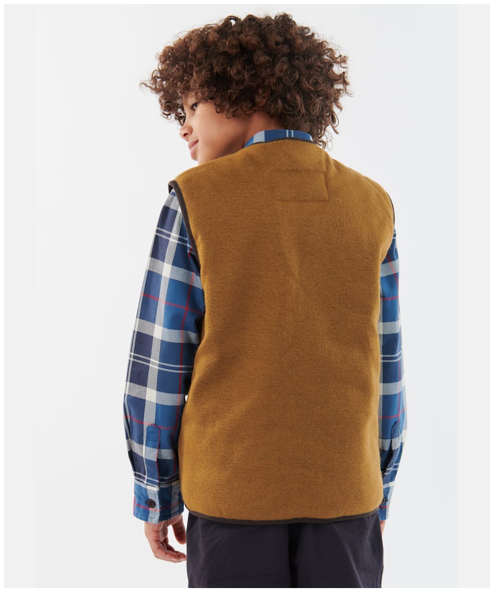 Barbour Children s Beaufort Waistcoat Zip in Liner 10 15yrs