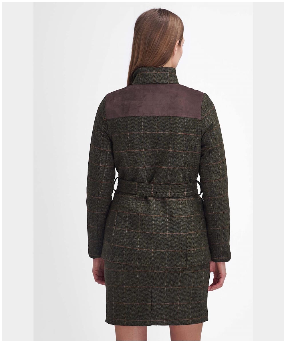 Ladies barbour tweed jacket deals