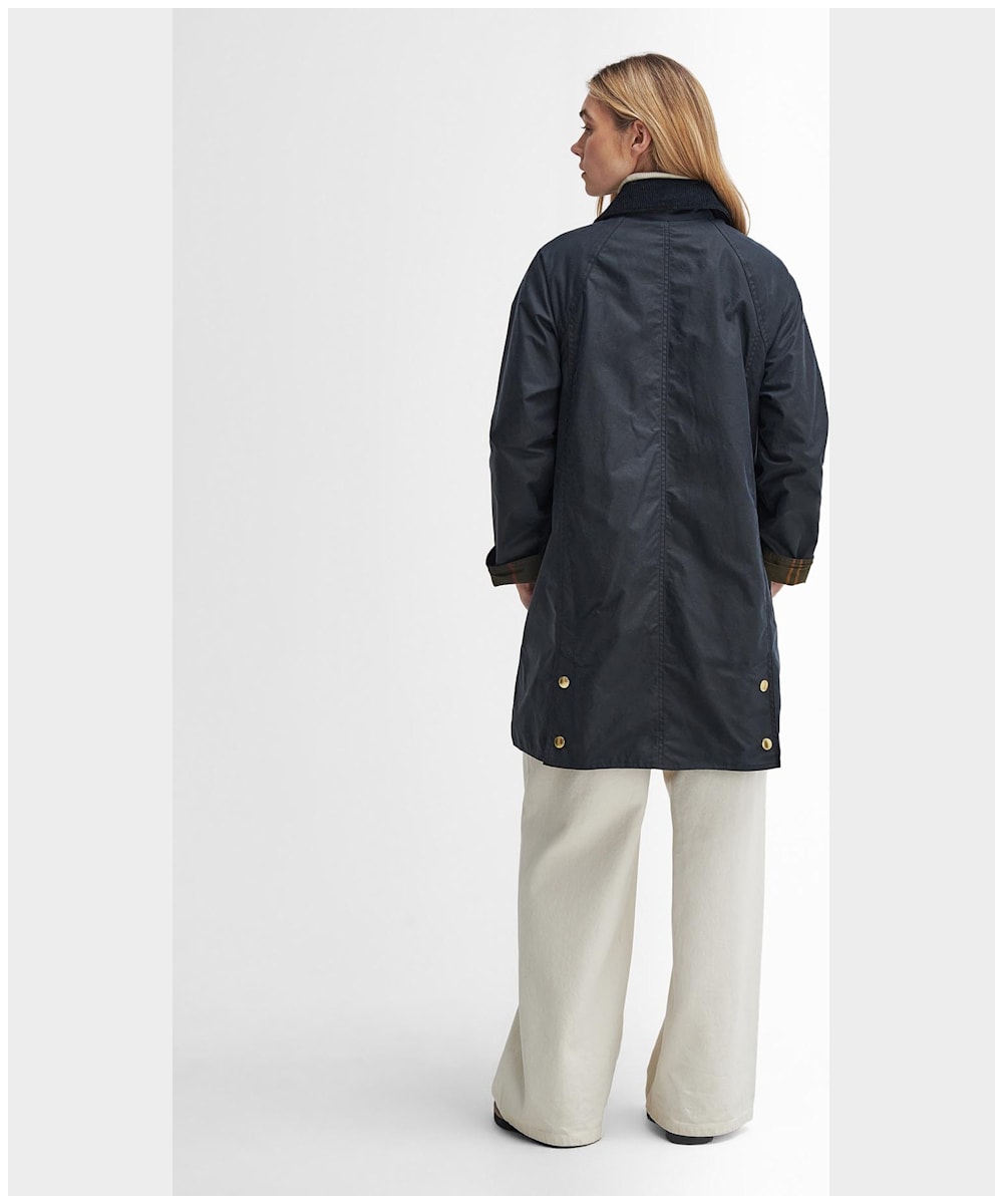 Women's Barbour Long Beadnell Waxed Jacket