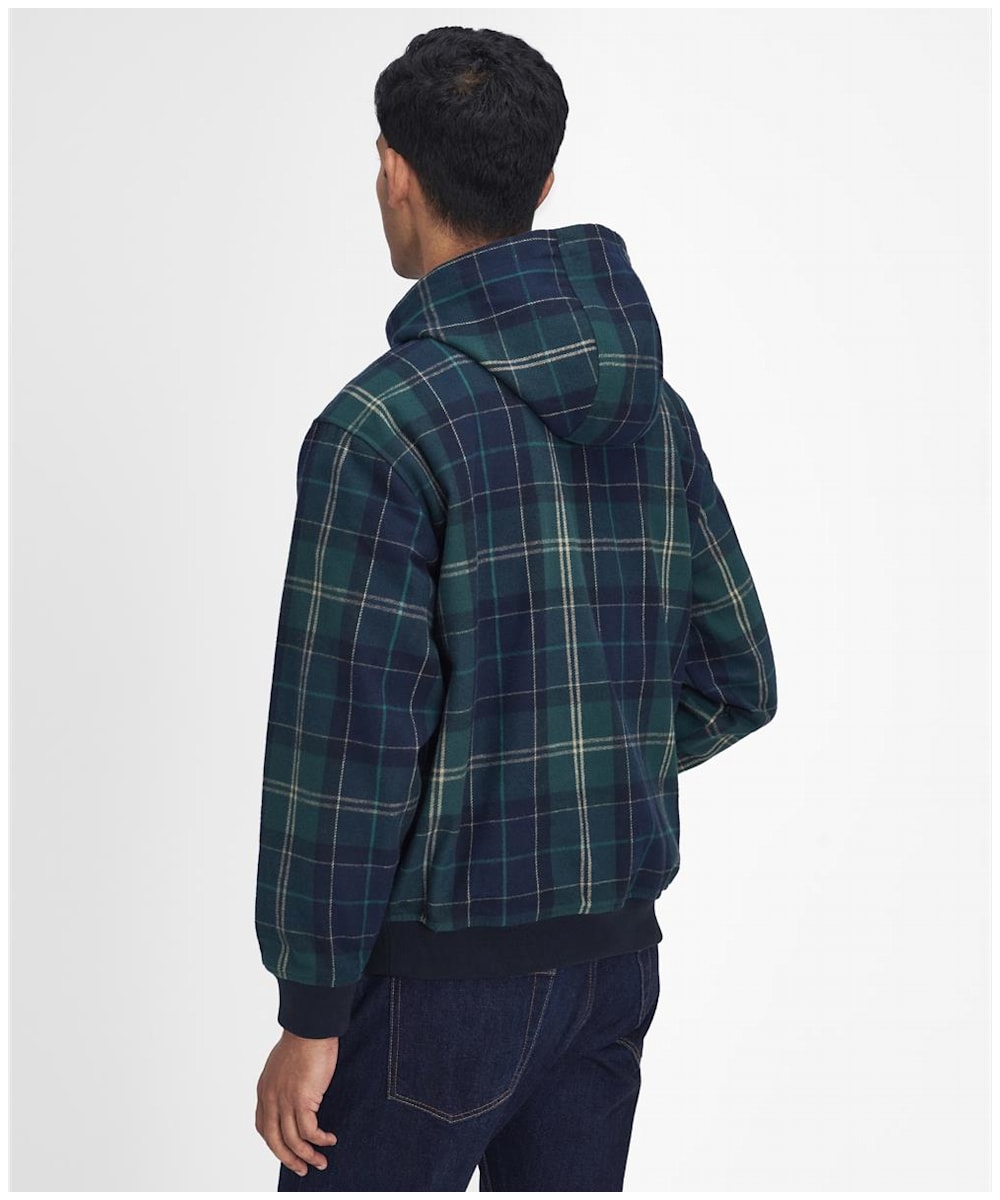 Tartan hoodie mens store