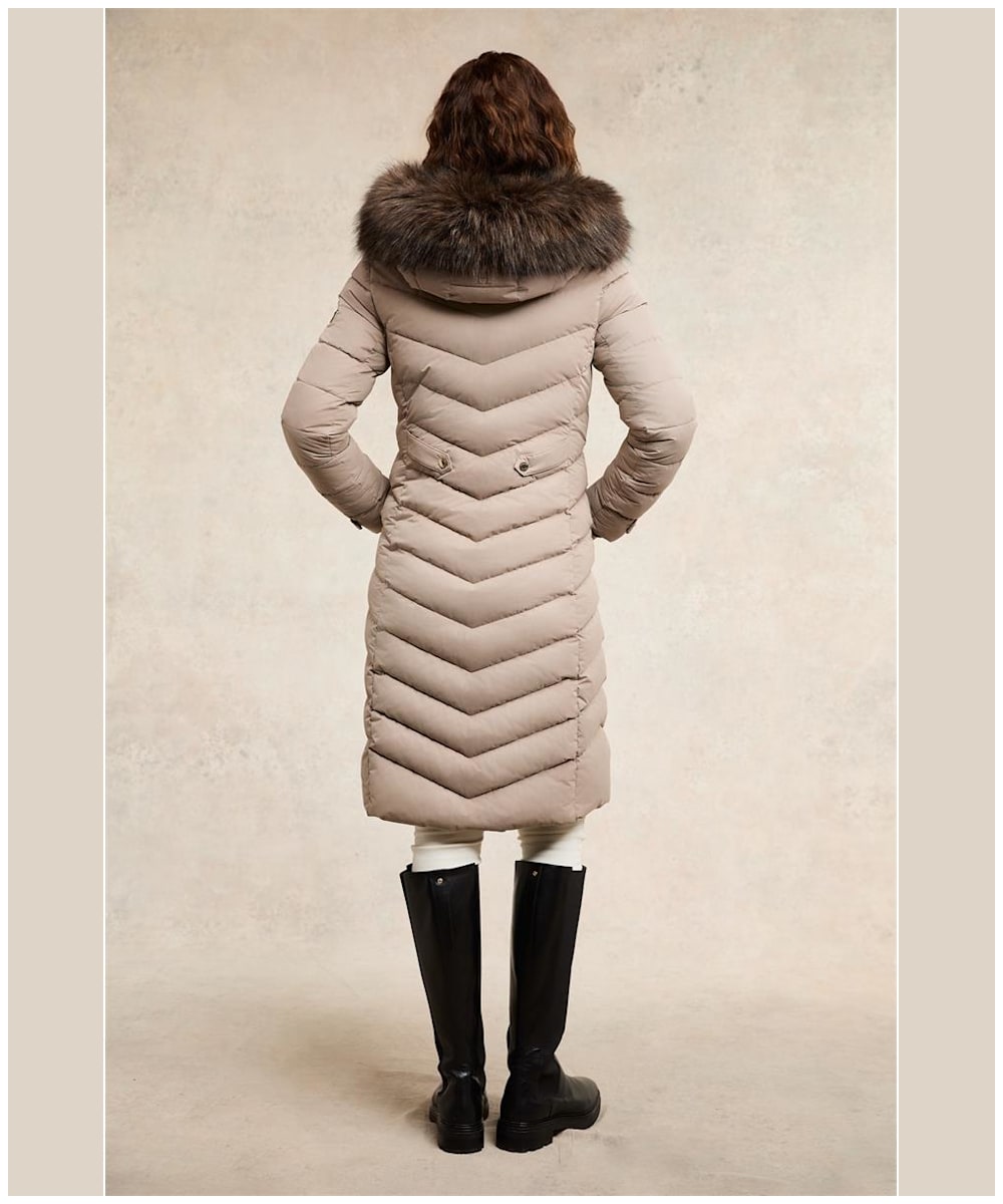 Marc new york astoria faux fur trim anorak clearance