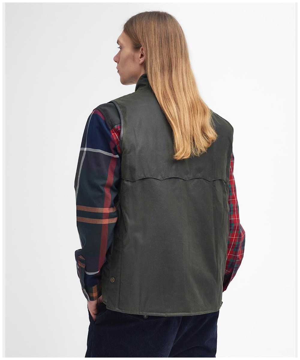Men's Barbour x Baracuta Waxed Gilet