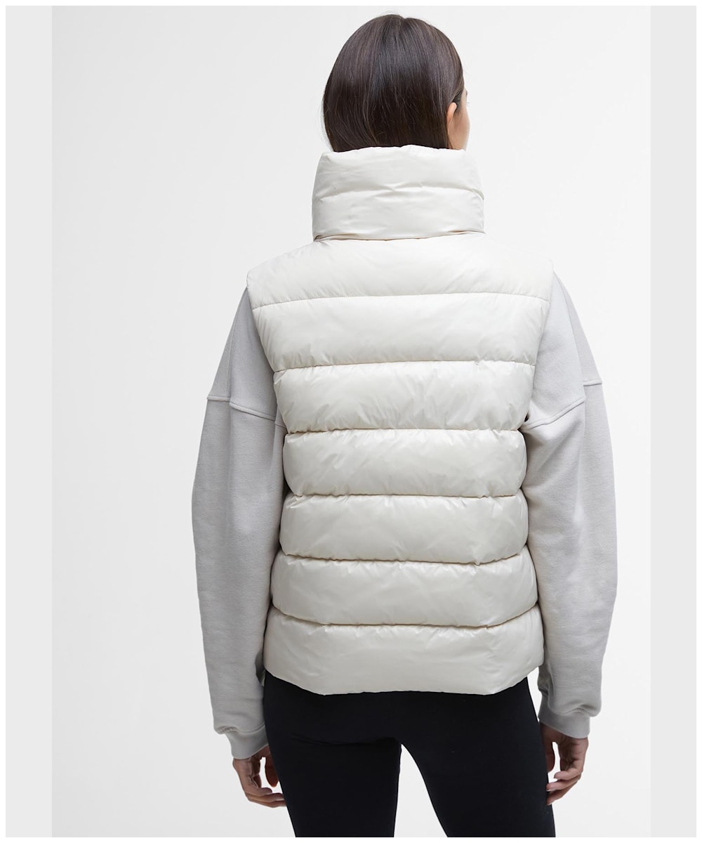 Barbour vest womens Silver hot sale