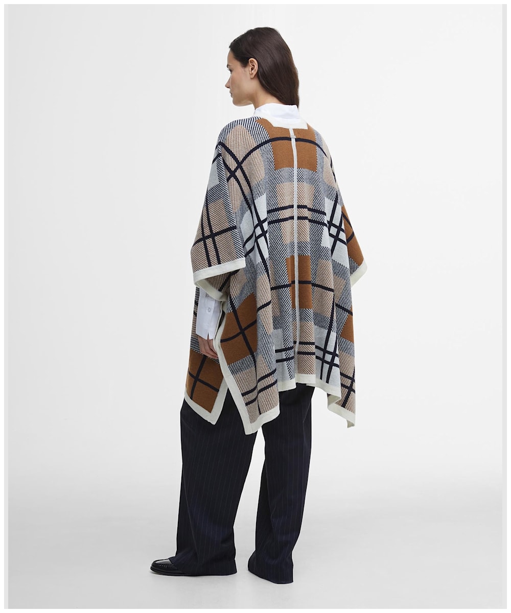 Women s Barbour Violet Knitted Cape