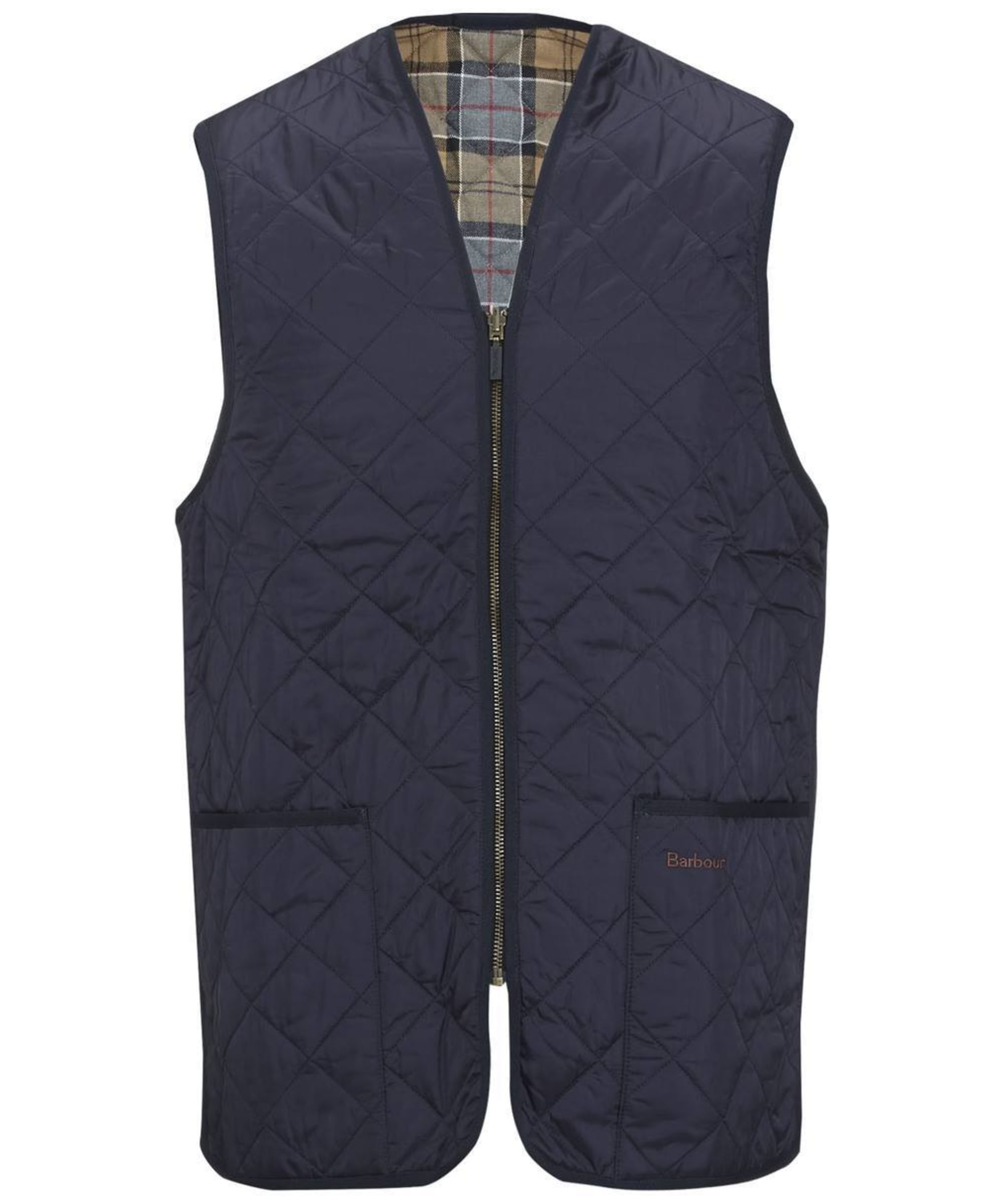 Men's Barbour Quilted Waistcoat / Zip-in Liner