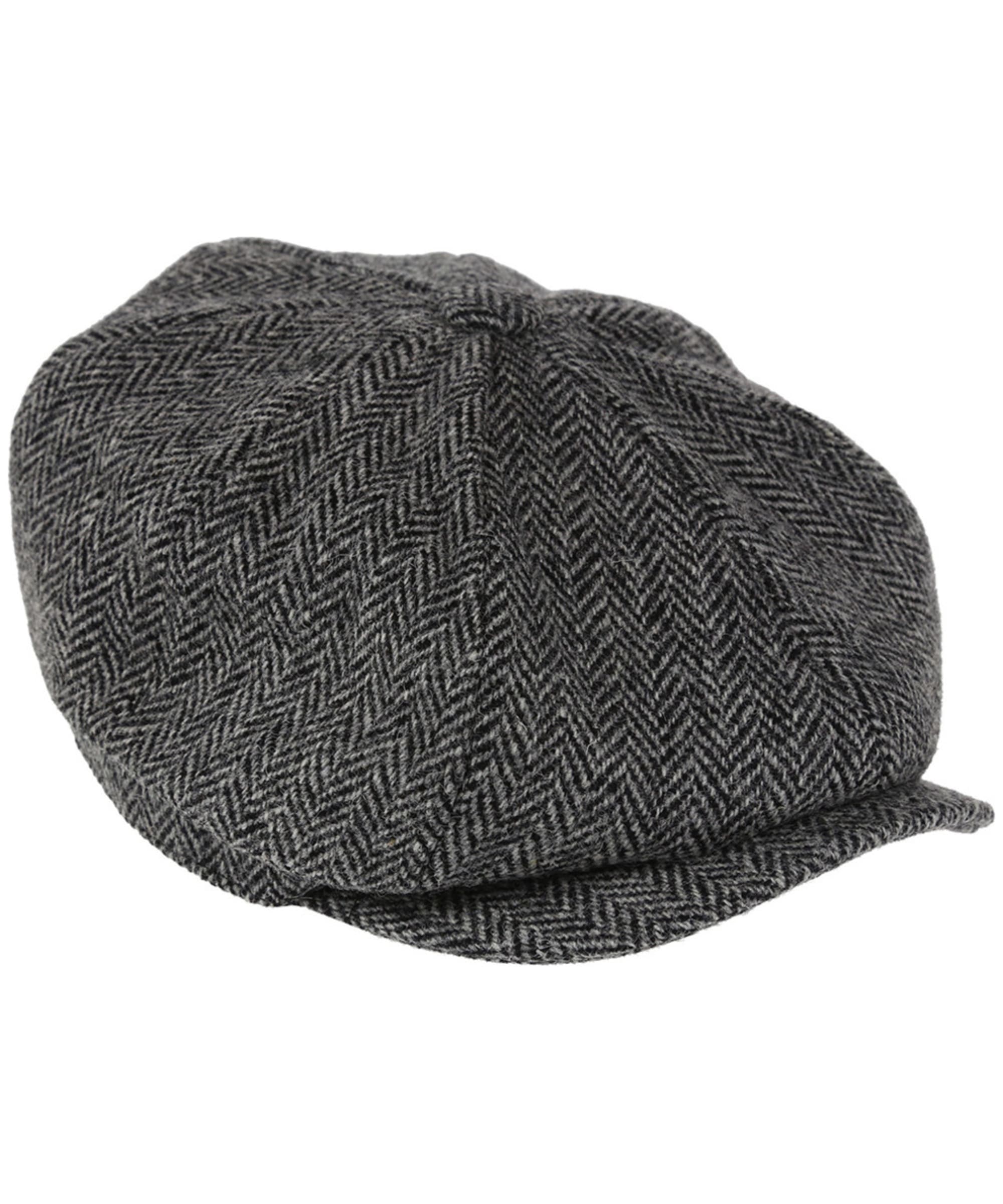 Heather Scott Harris Tweed Newsboy Cap