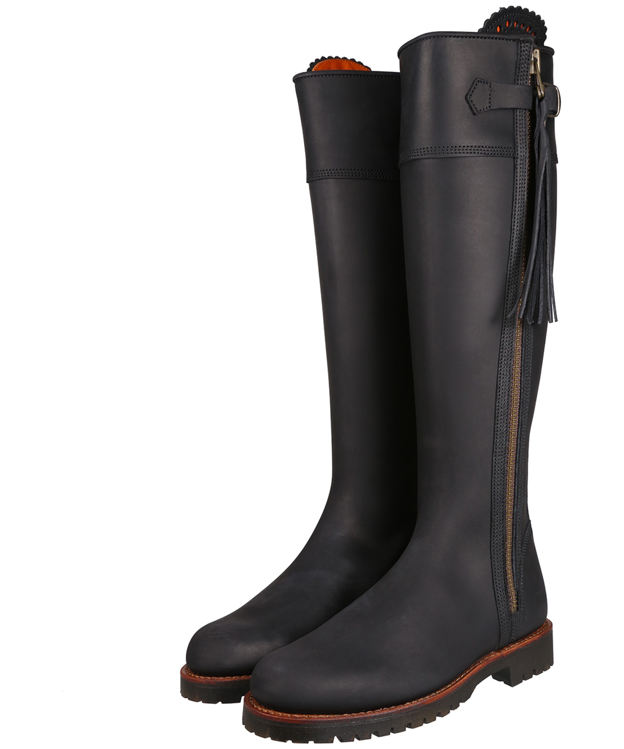 Women's Penelope Chilvers Long Leather Tassel Boots