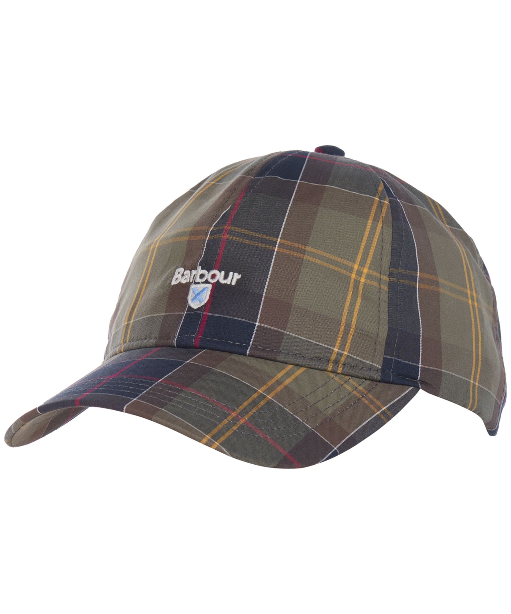 Men's Barbour Tartan Sports Cap