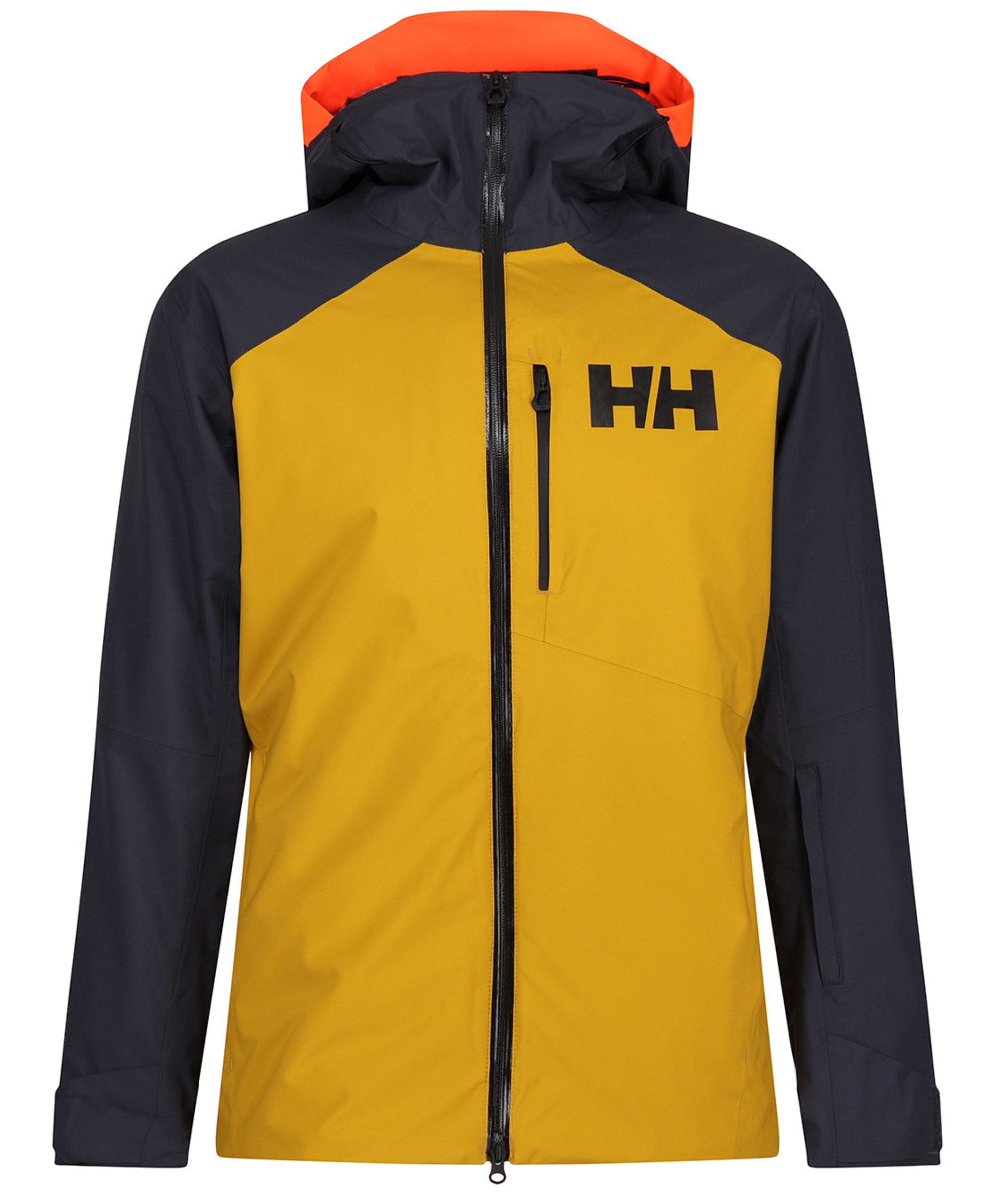 HELLY HANSEN スノージャケット (Yellow×Black) 90s helly hanson work wear rain jacket. Excellent | Depop