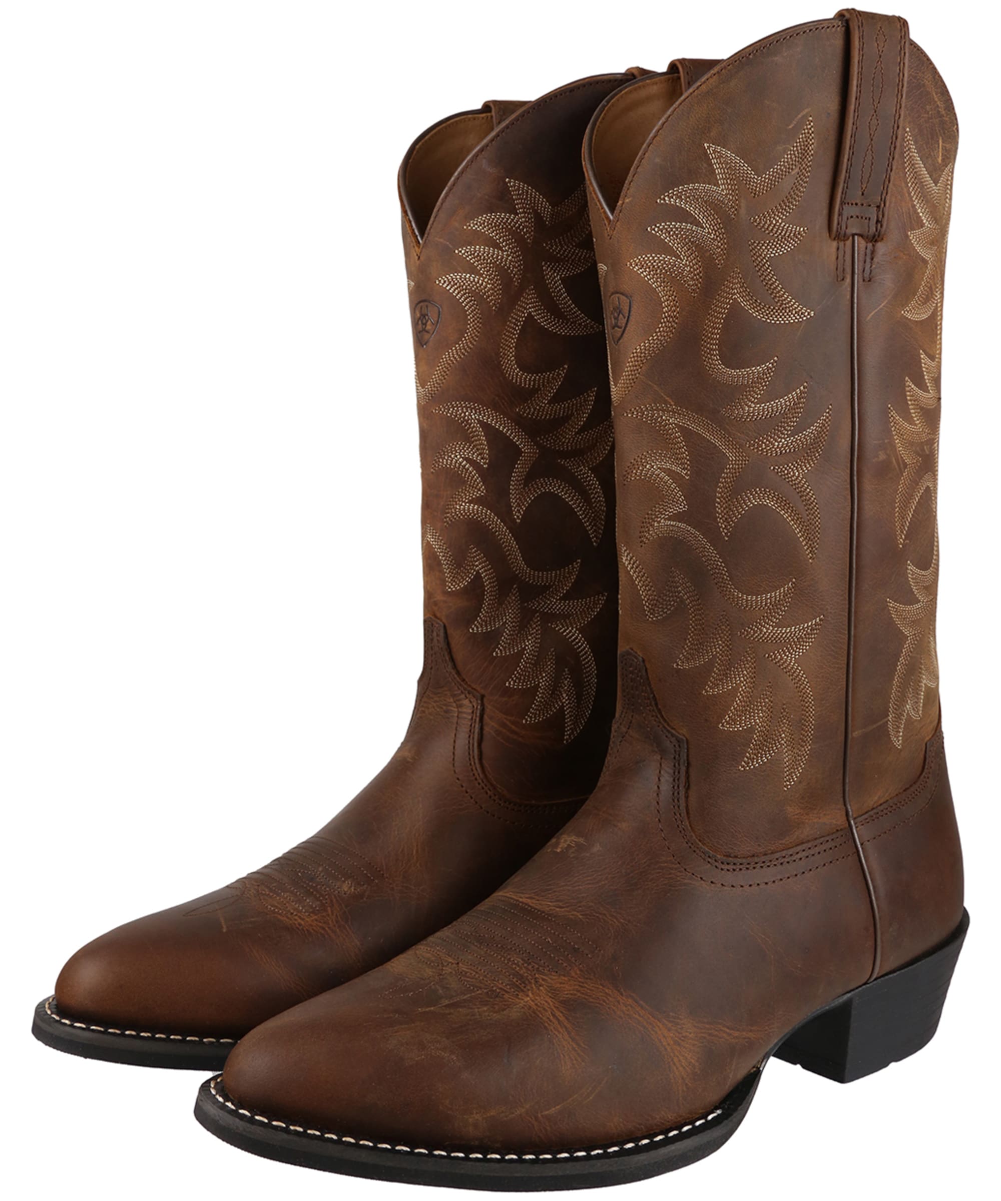 Men's Ariat Heritage Western R Toe Leather Boots