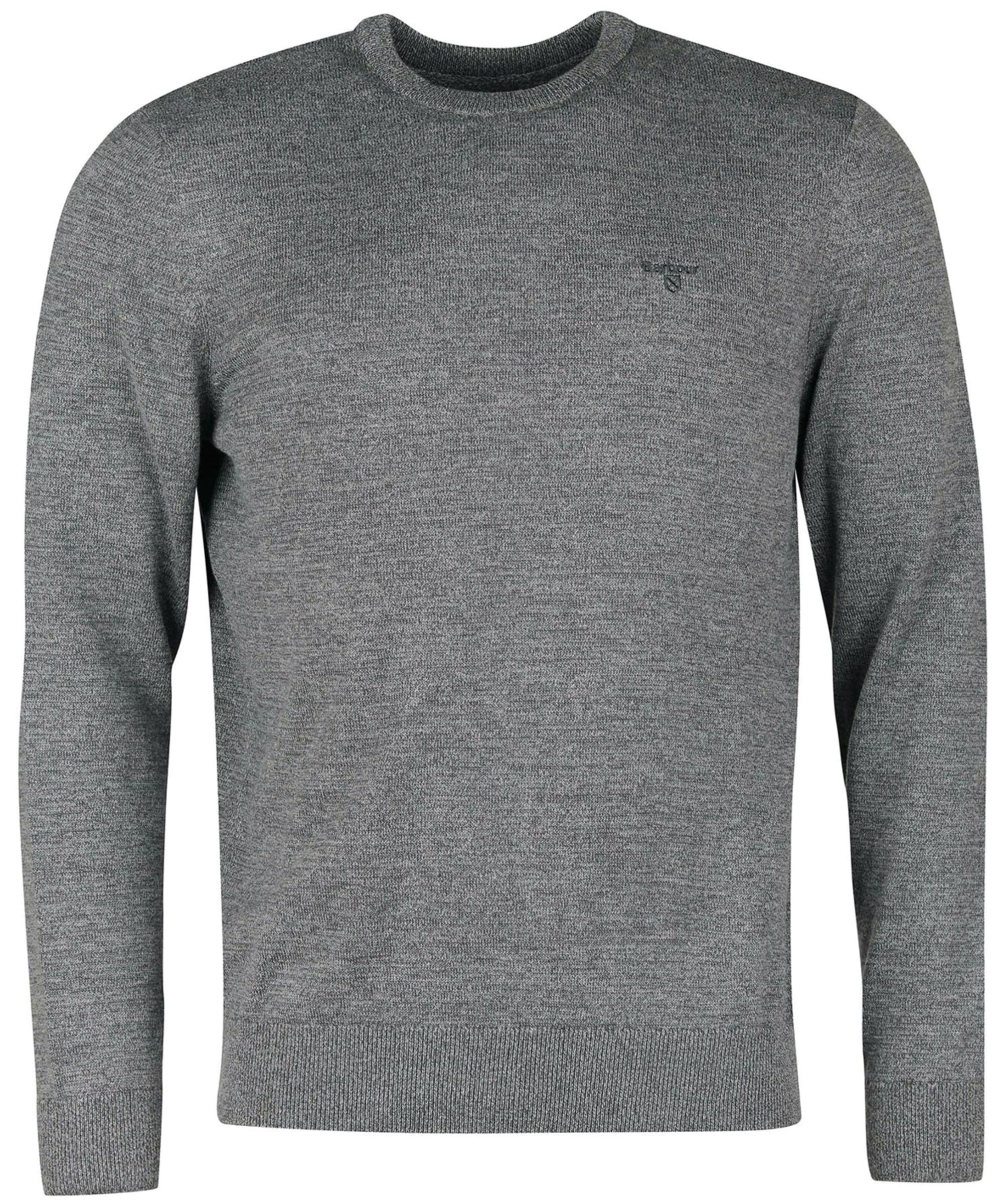 View Mens Barbour Firle Crew Sweater Grey Marl UK L information