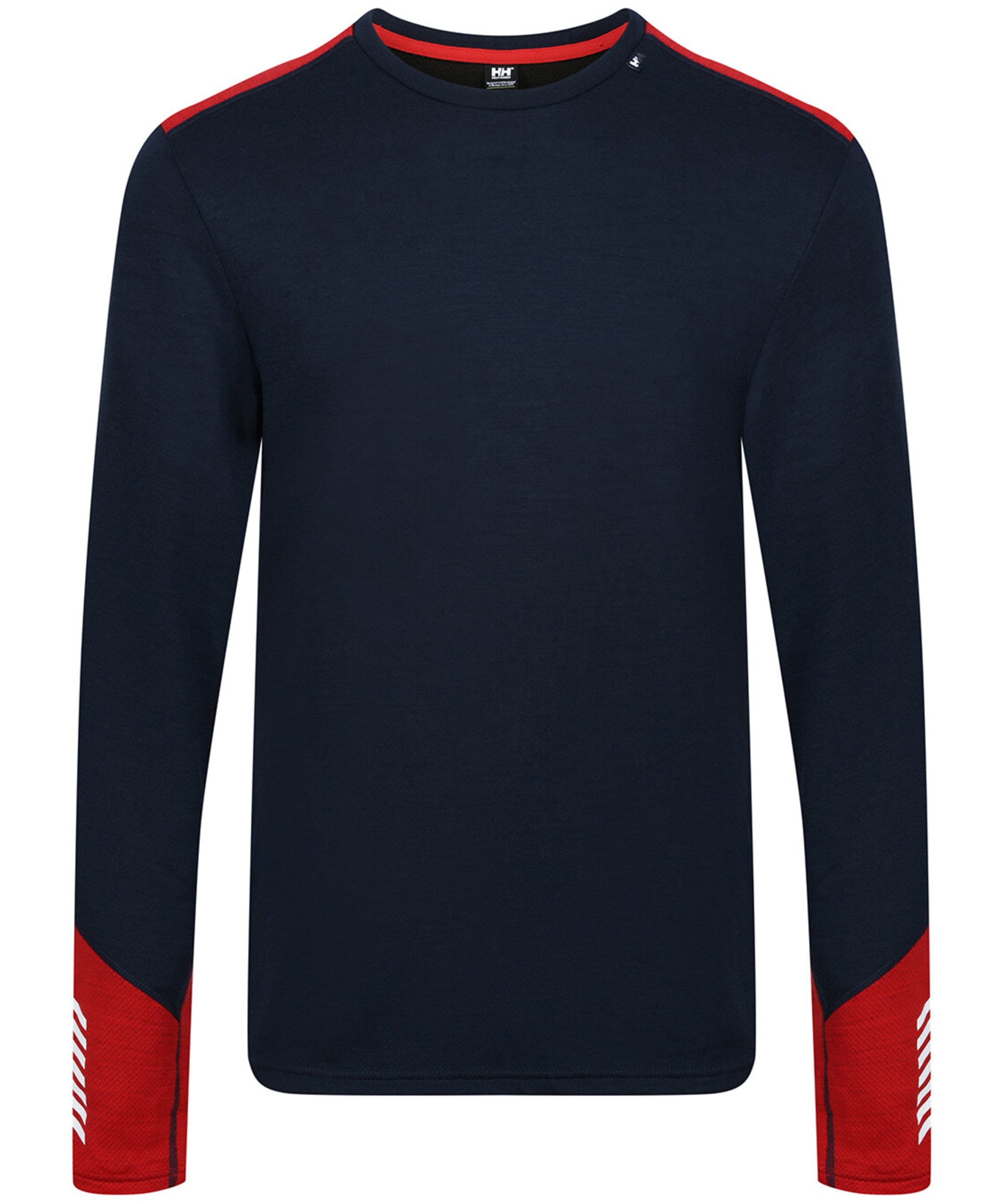 View Mens Helly Hansen Lifa Merino Midweight Crew Baselayer Navy M information