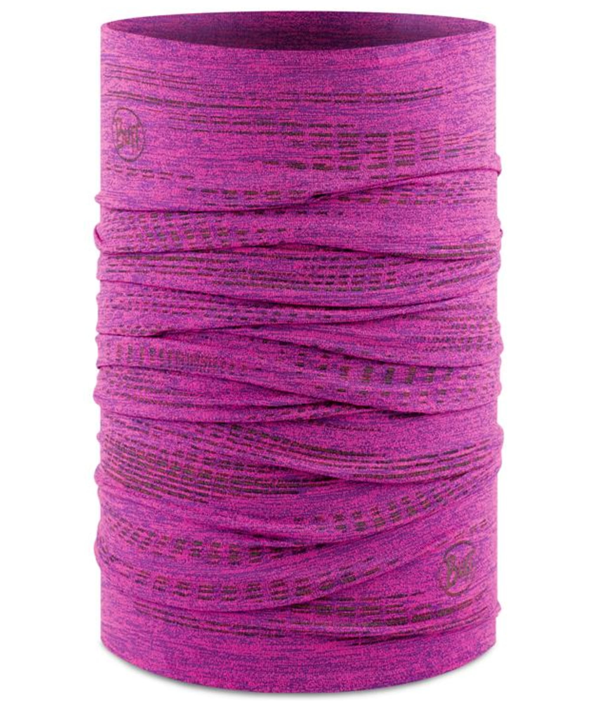 View Buff Dryflx Solid Recycled 4Way Stretch Reflective Necktube Lilac Sand One size information