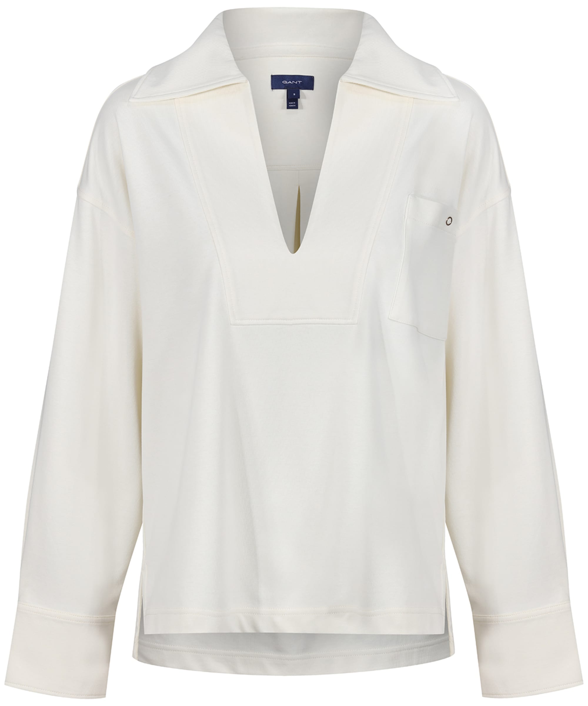 GANT Rugger Maglione Varsity Pearl 488807 Per Donna – Taglia X-Large In Cotone