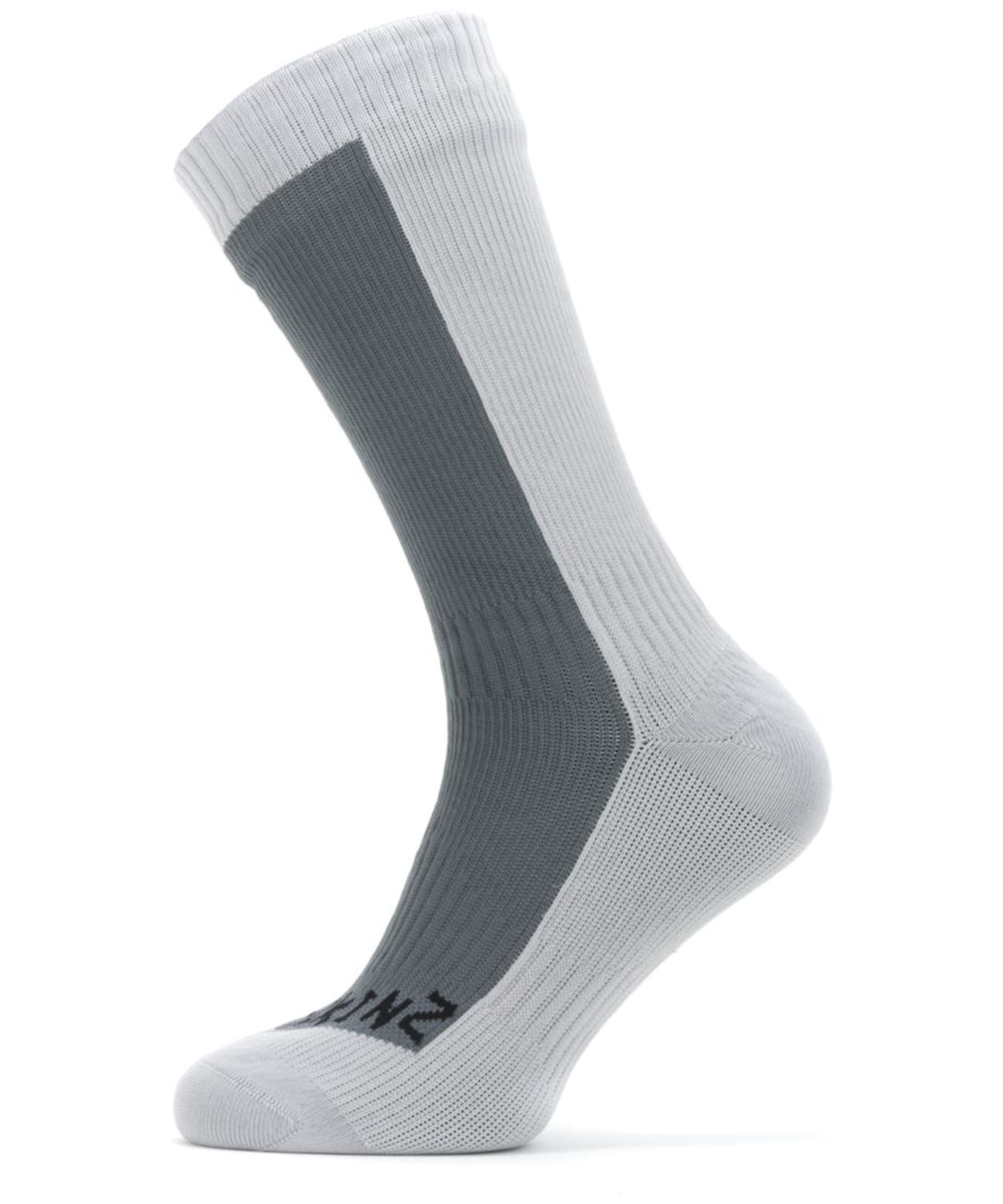 View SealSkinz Starston Waterproof Cold Weather Mid Length Socks Grey UK 911 information