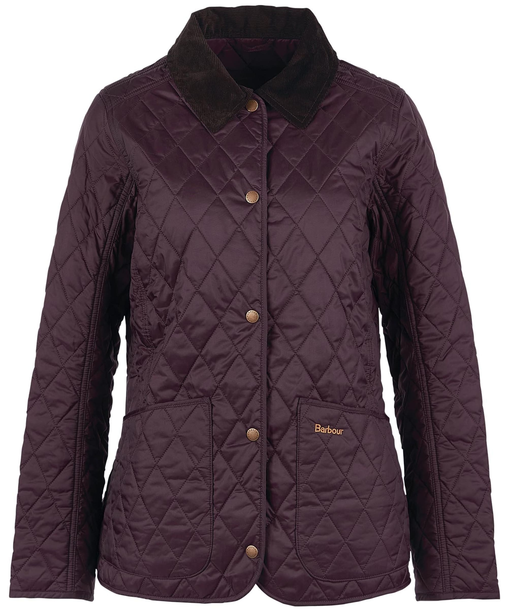 Barbour Women Annandale Quilted Jacket |LQU0475PU74| Dark Plum