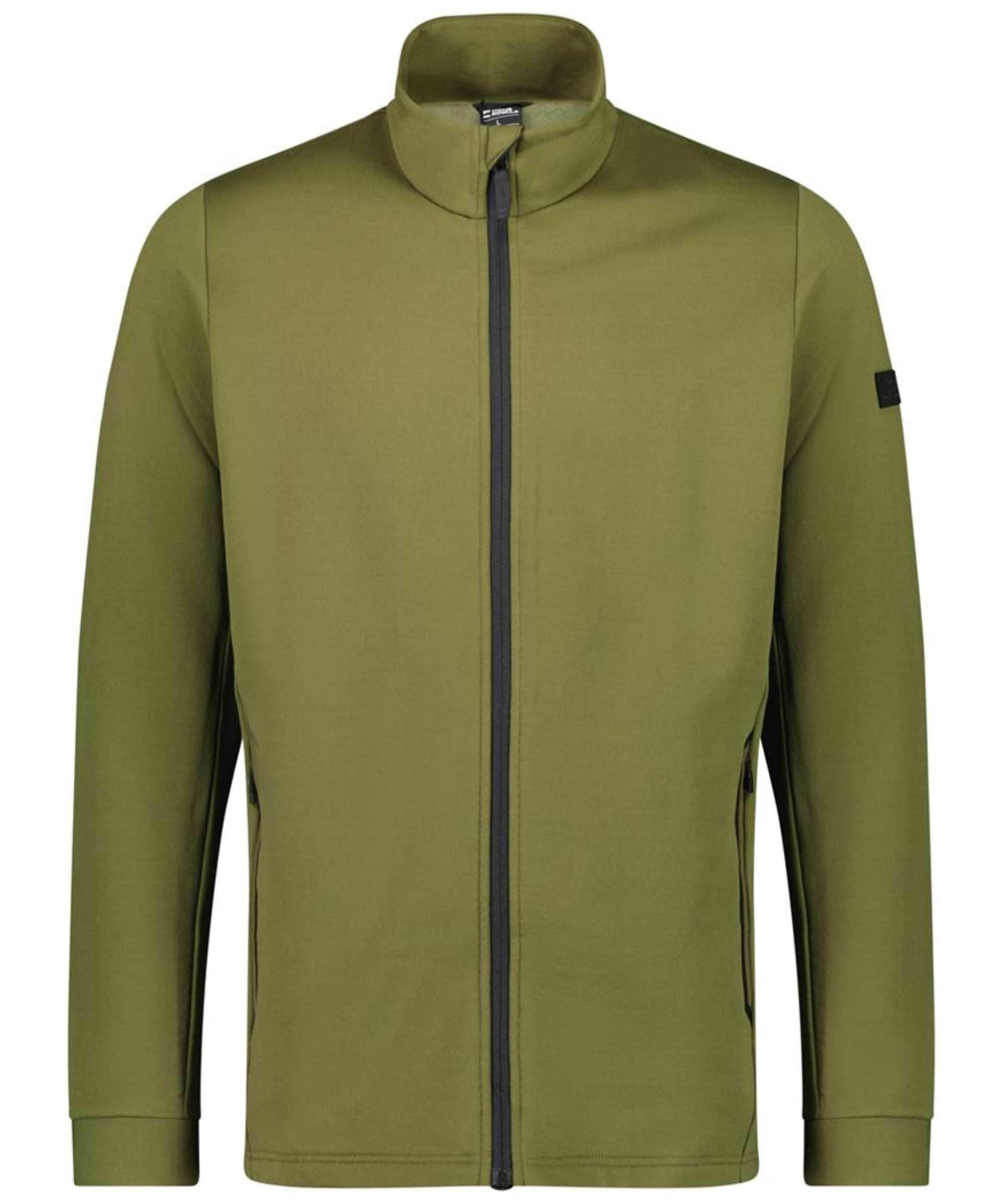 View Mens Mons Royale Arcadia Merino Fleece Jacket Dark Olive S information