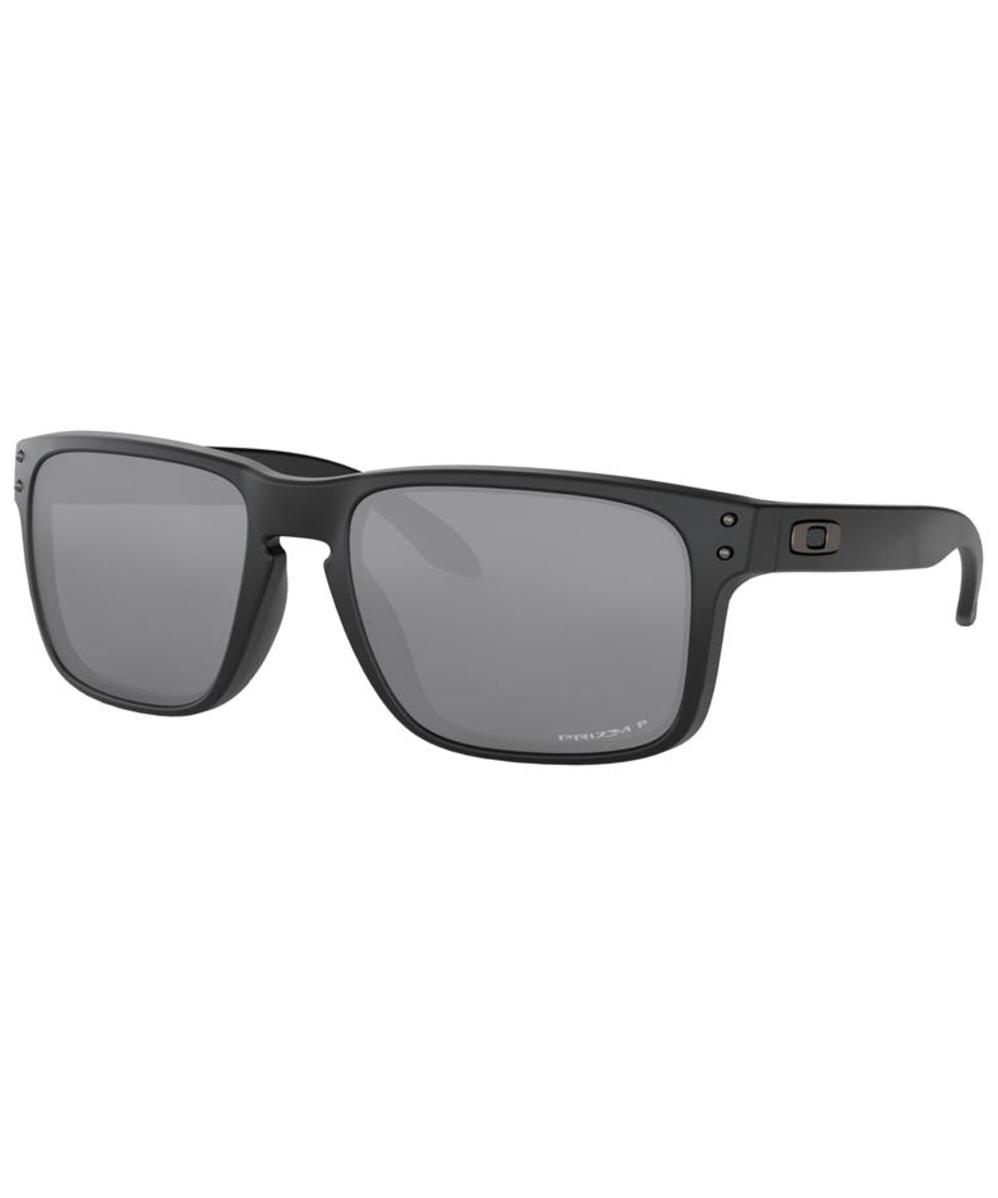 View Oakley Holbrook Sunglasses Polarized Prizm Black Lenses Matte Black XL information