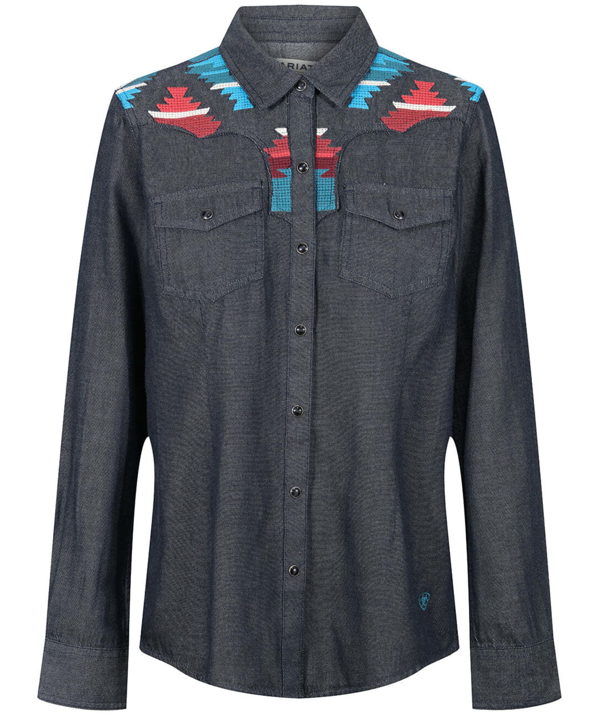 Women's Ariat Dutton Classic Fit Cotton Chambray Shirt