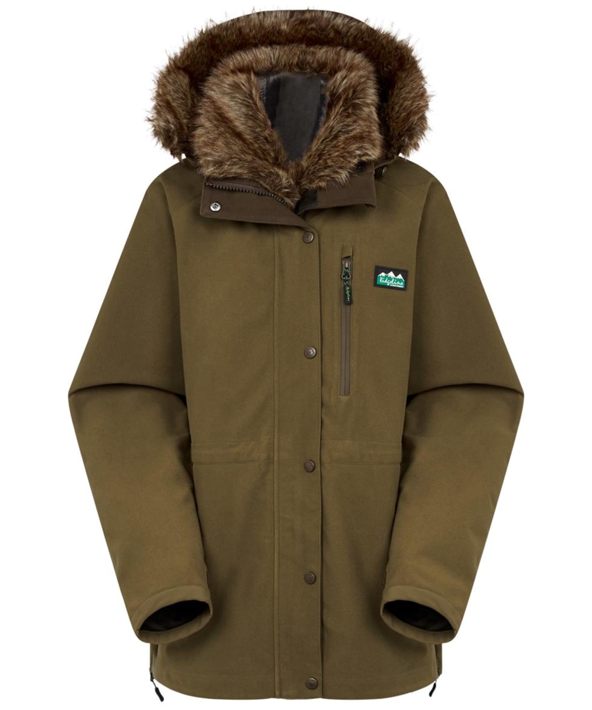 View Womens Ridgeline Monsoon II Arctic Waterproof Windproof and Breathable Jacket Teak UK 12 information