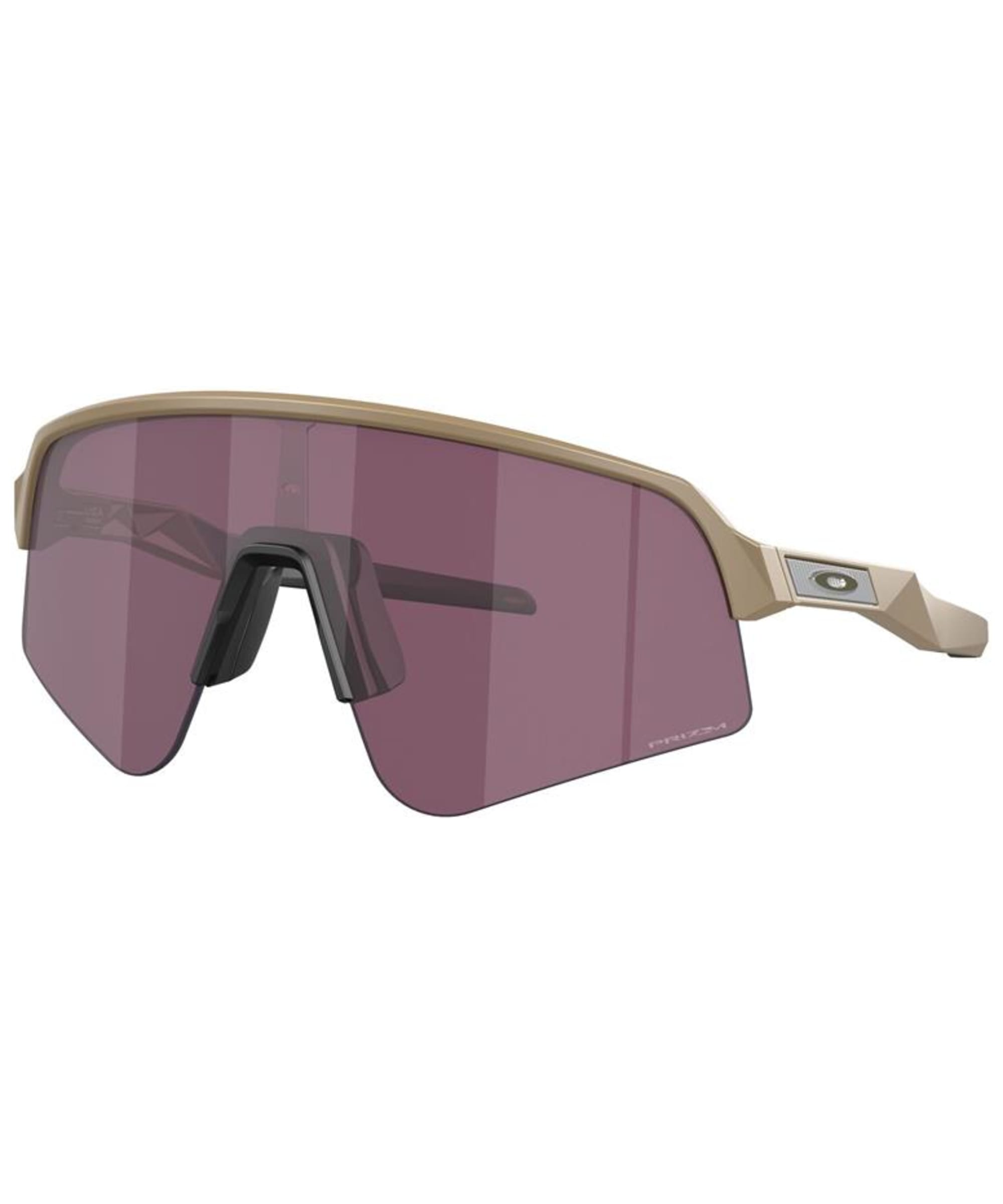 View Oakley Sutro Lite Sweep Sunglasses Prizm Road Black Lens Matte Terrain Tan M information