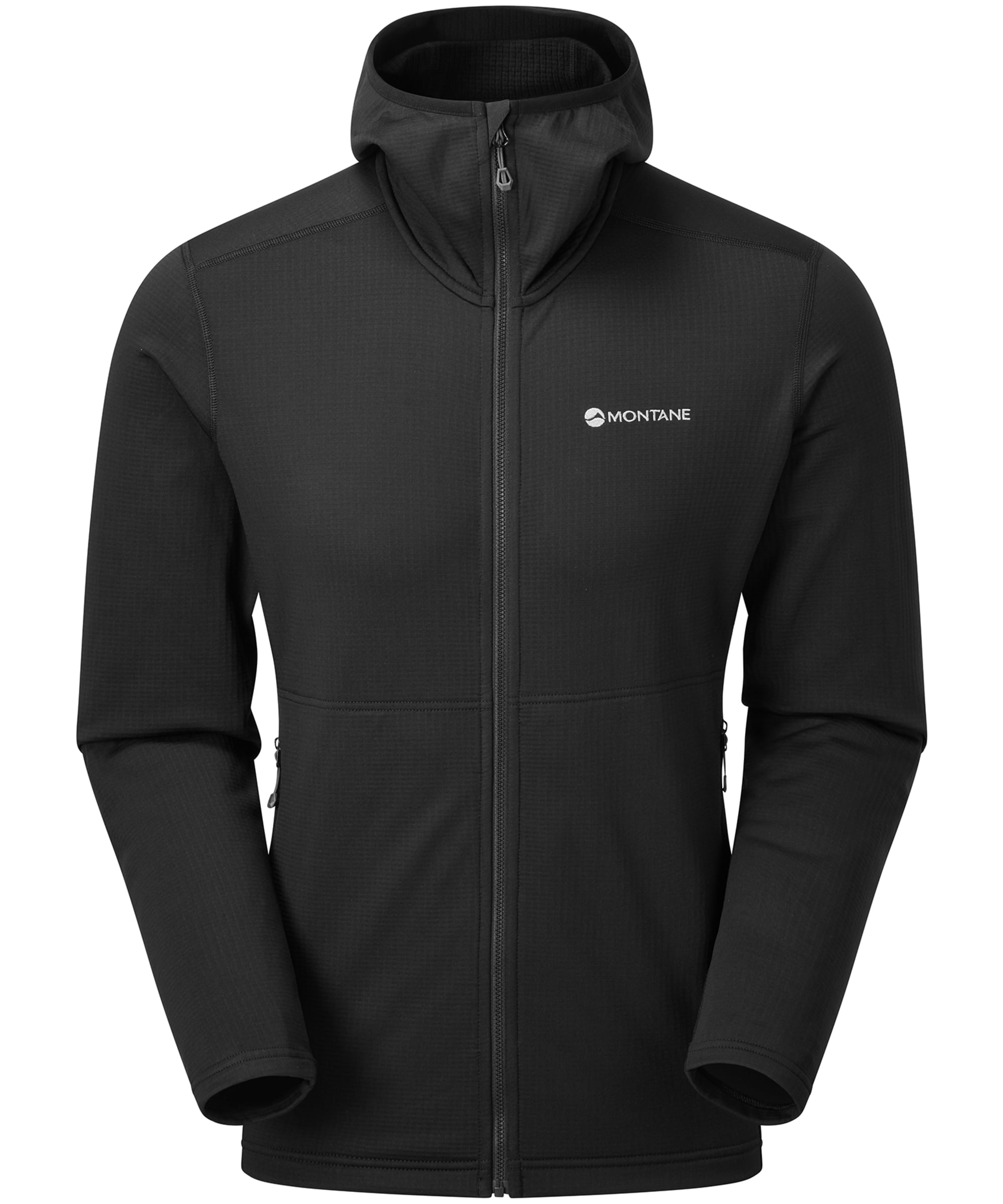 View Mens Montane Protium Hooded Fleece Jacket Black UK S information
