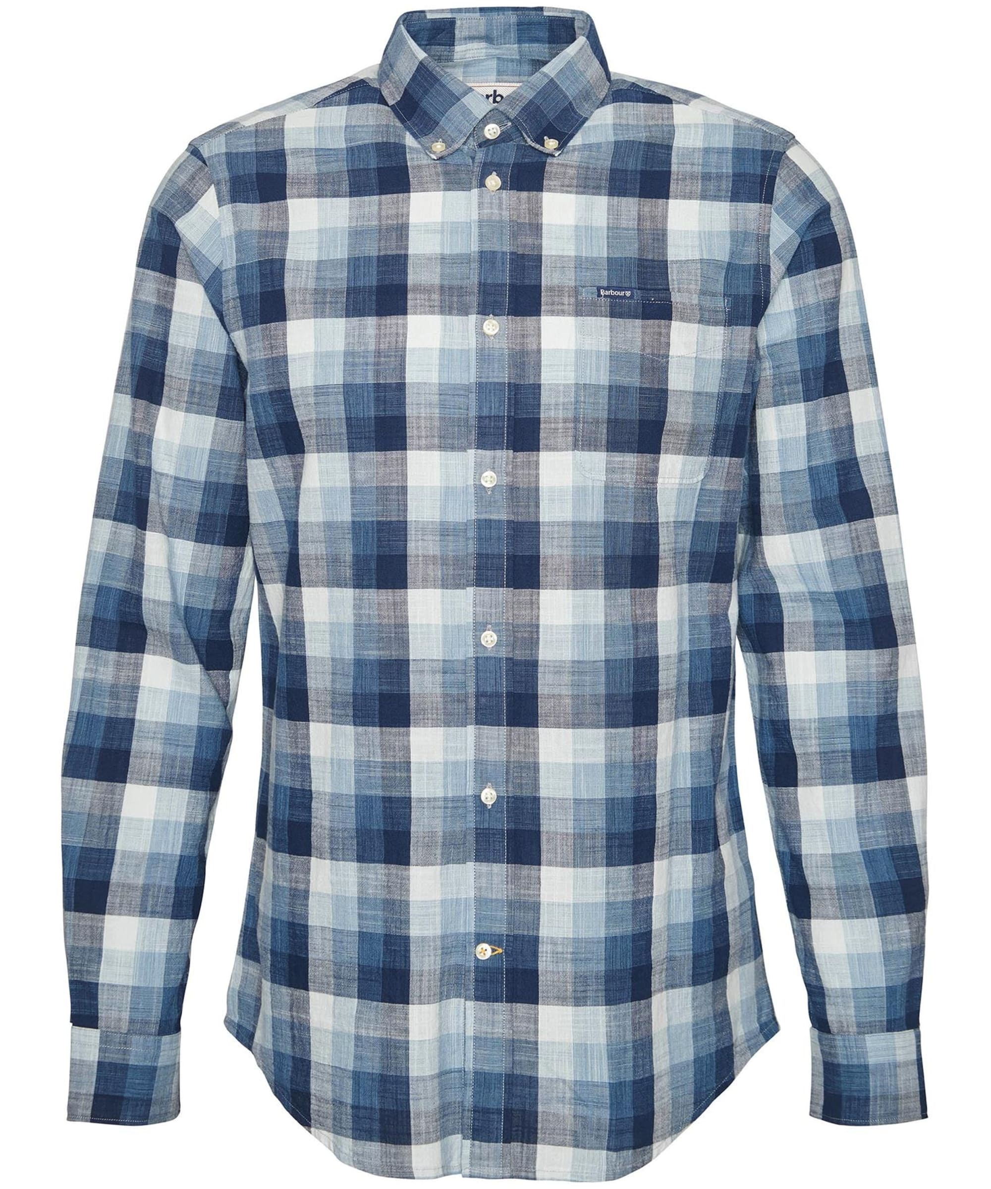 Men's Barbour Hillroad Long Sleeve Tailored Fit Cotton Shirt