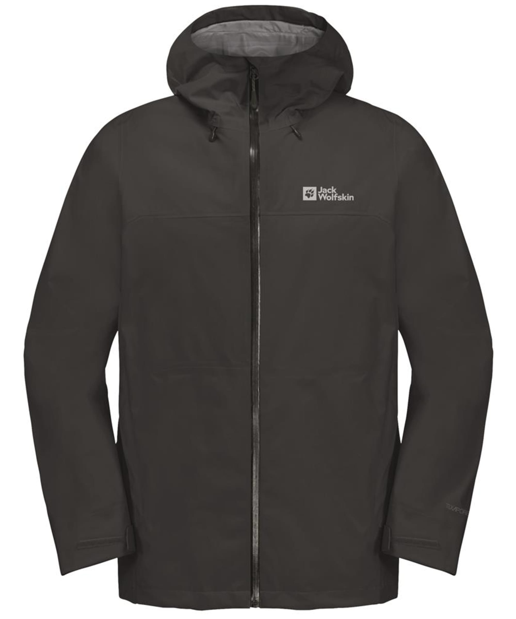 View Mens Jack Wolfskin Highest Peak 3L Jacket Black XL information